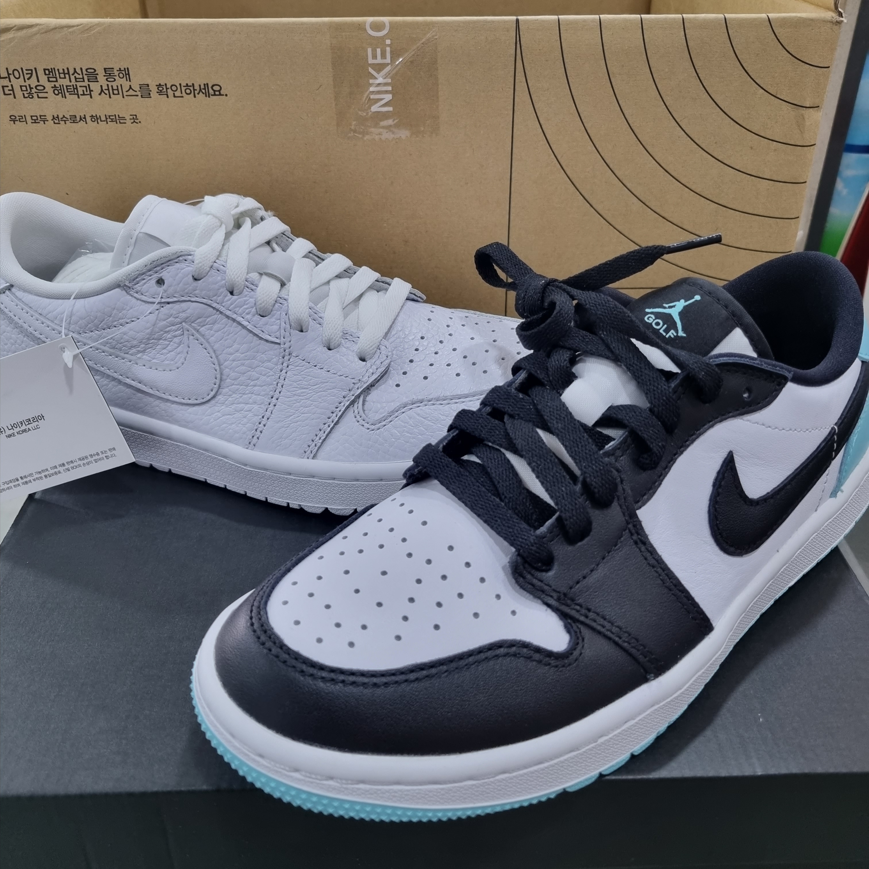 Jordan 1 Low Golf Copa, Jordan 1 Low Golf Triple White 착용 스타일 - 2
