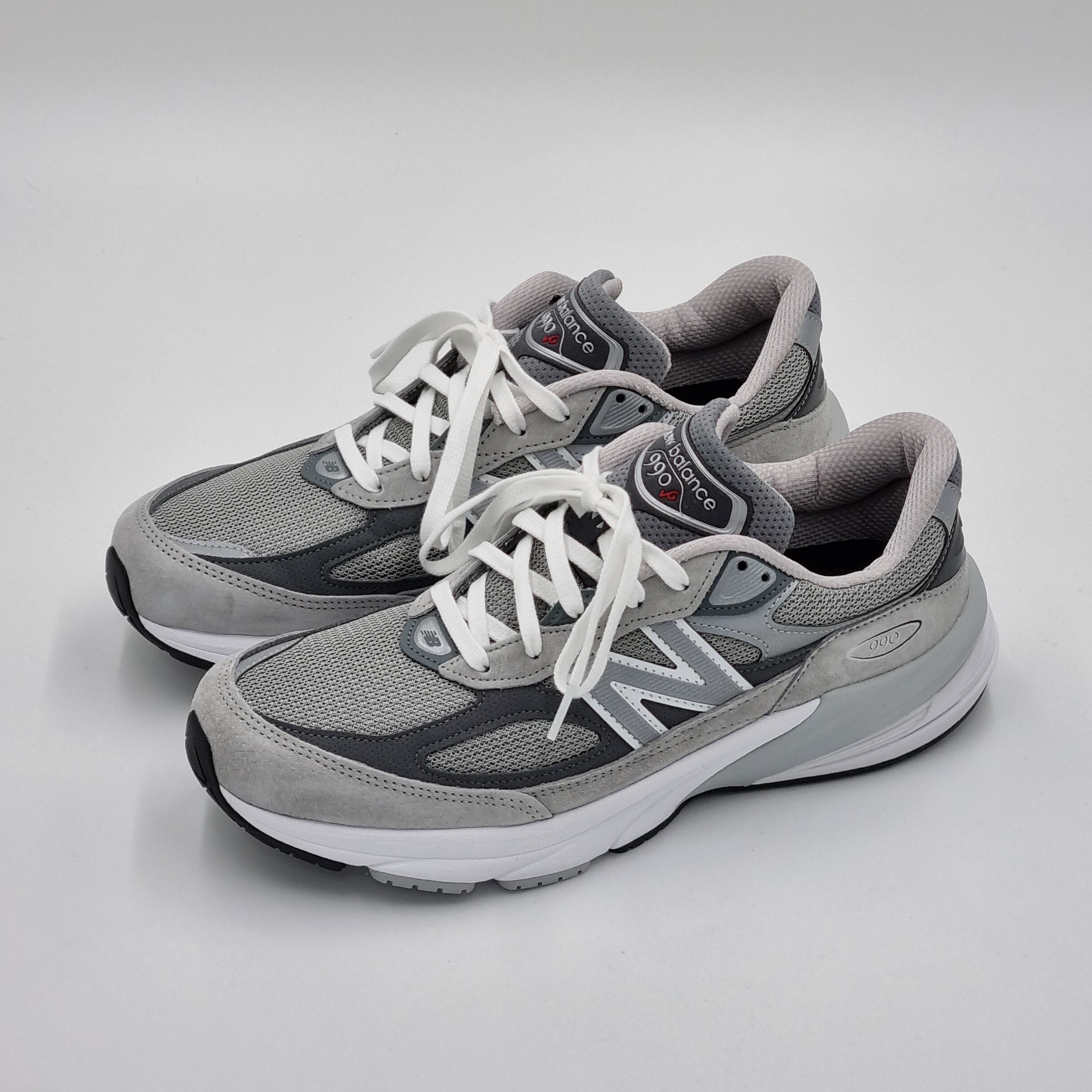 New Balance 990v6 Made in USA Grey - D Standard 착용 스타일