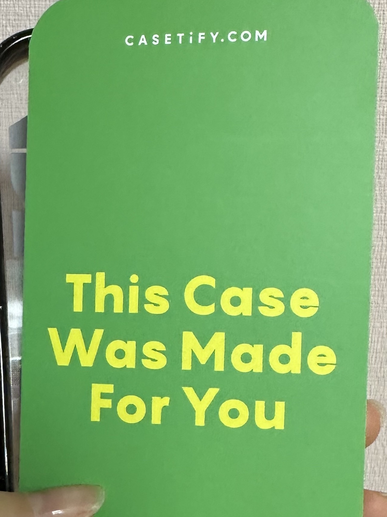 Casetify x Ader Error iPhone Sticker Magsafe Case Clear 착용 스타일 - 3