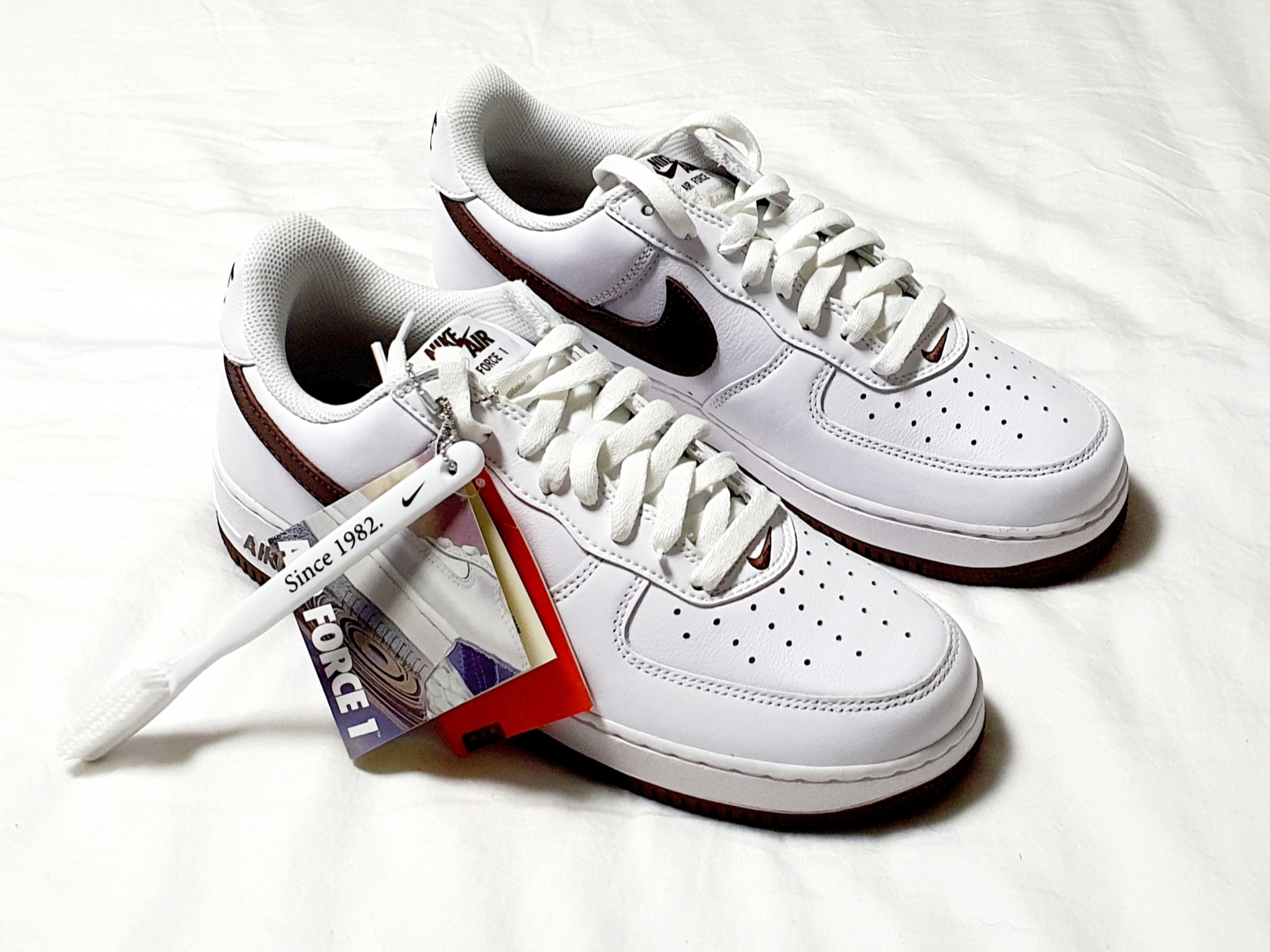 Nike Air Force 1 Low Retro Color of the Month Chocolate 착용 스타일 - 2
