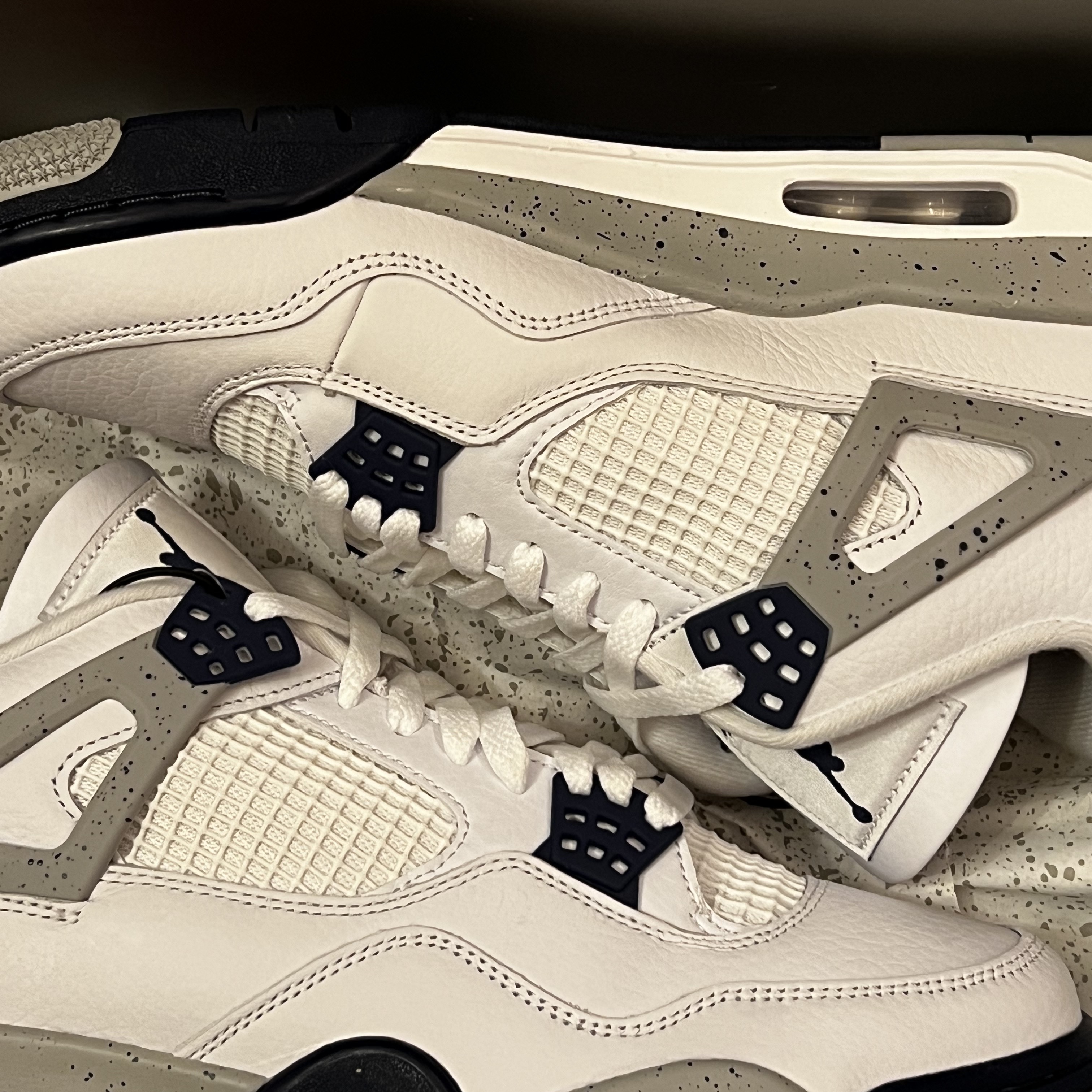 Jordan 4 Retro Midnight Navy 착용 스타일 - 1
