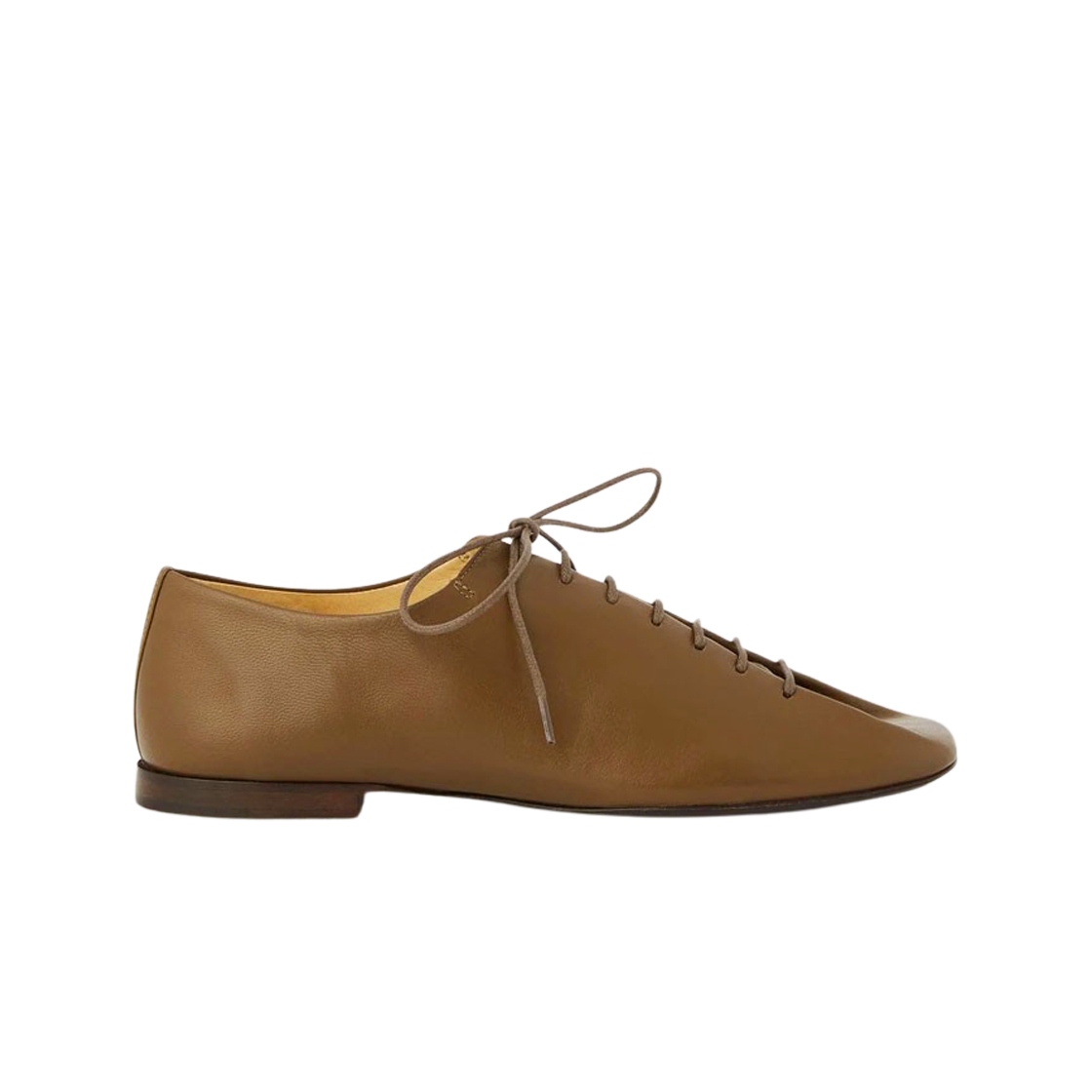 (W) 르메르 플랫 더비 브론즈 카키((W) Lemaire Flat Derbies Bronze Khaki) - 1