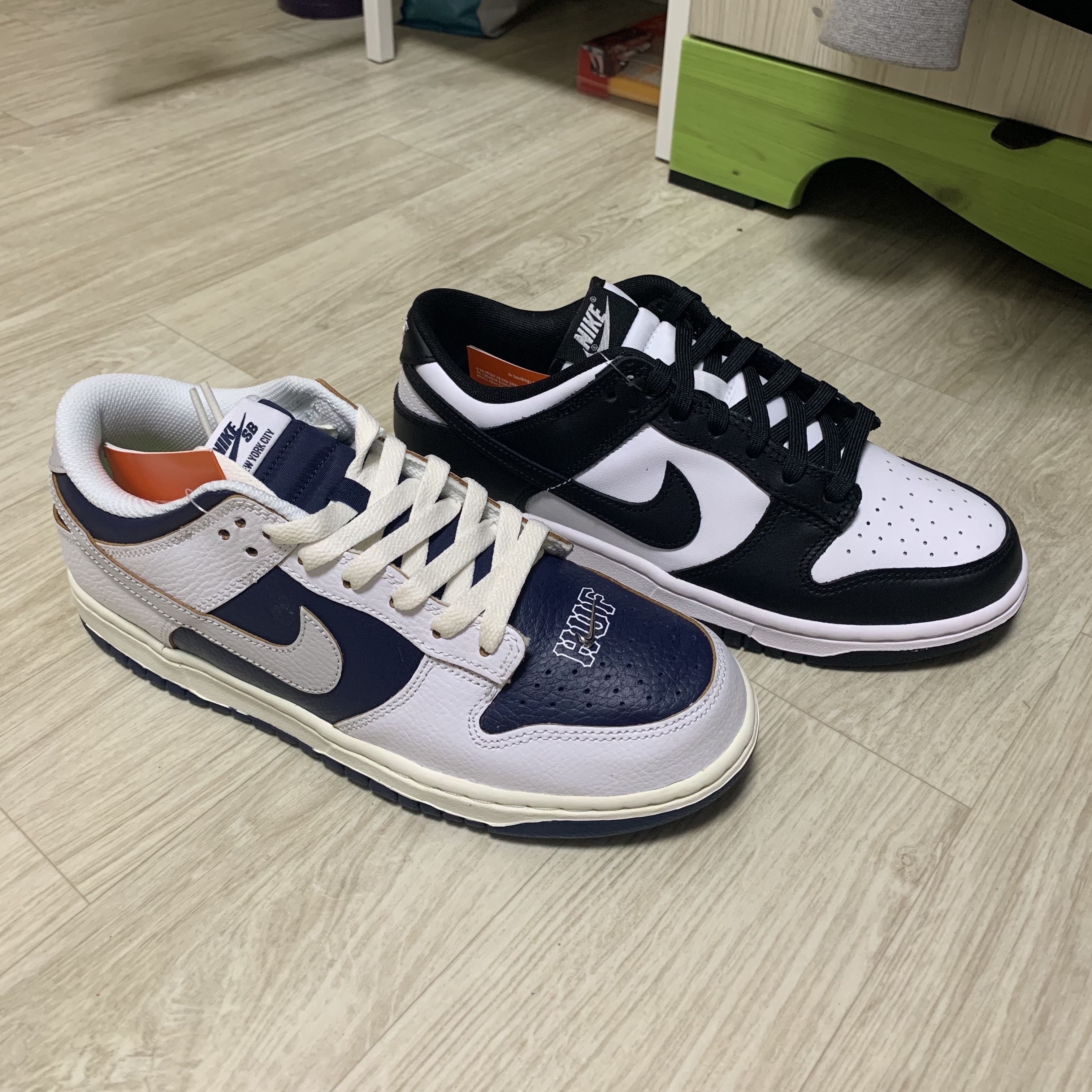 Nike Dunk Low Retro Black, (W) Nike Dunk Low Black 착용 스타일