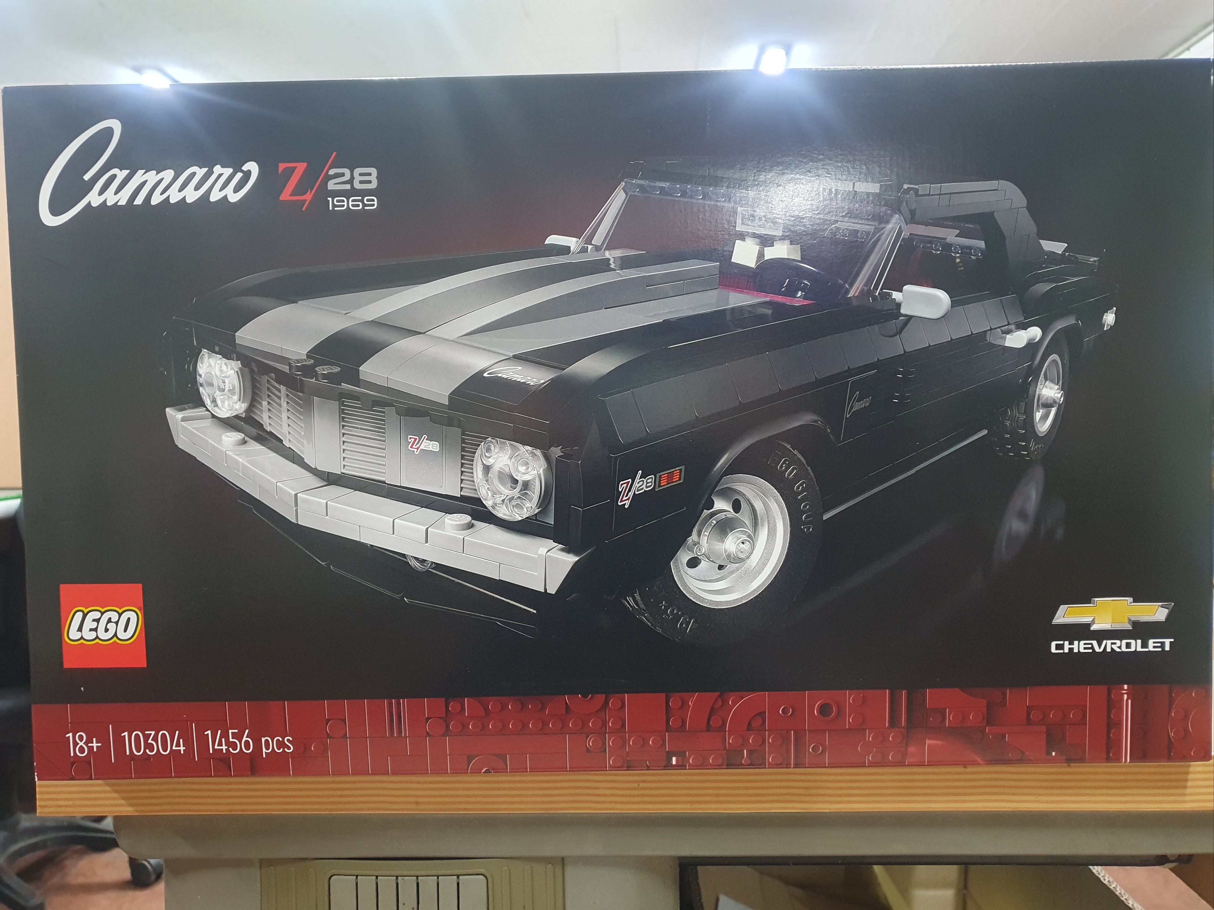 Lego Chevrolet Camaro Z28 착용 스타일 - 1