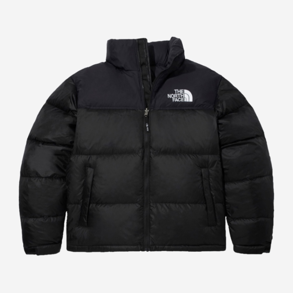 The North Face 1996 Eco Nuptse Jacket Black 착용 스타일