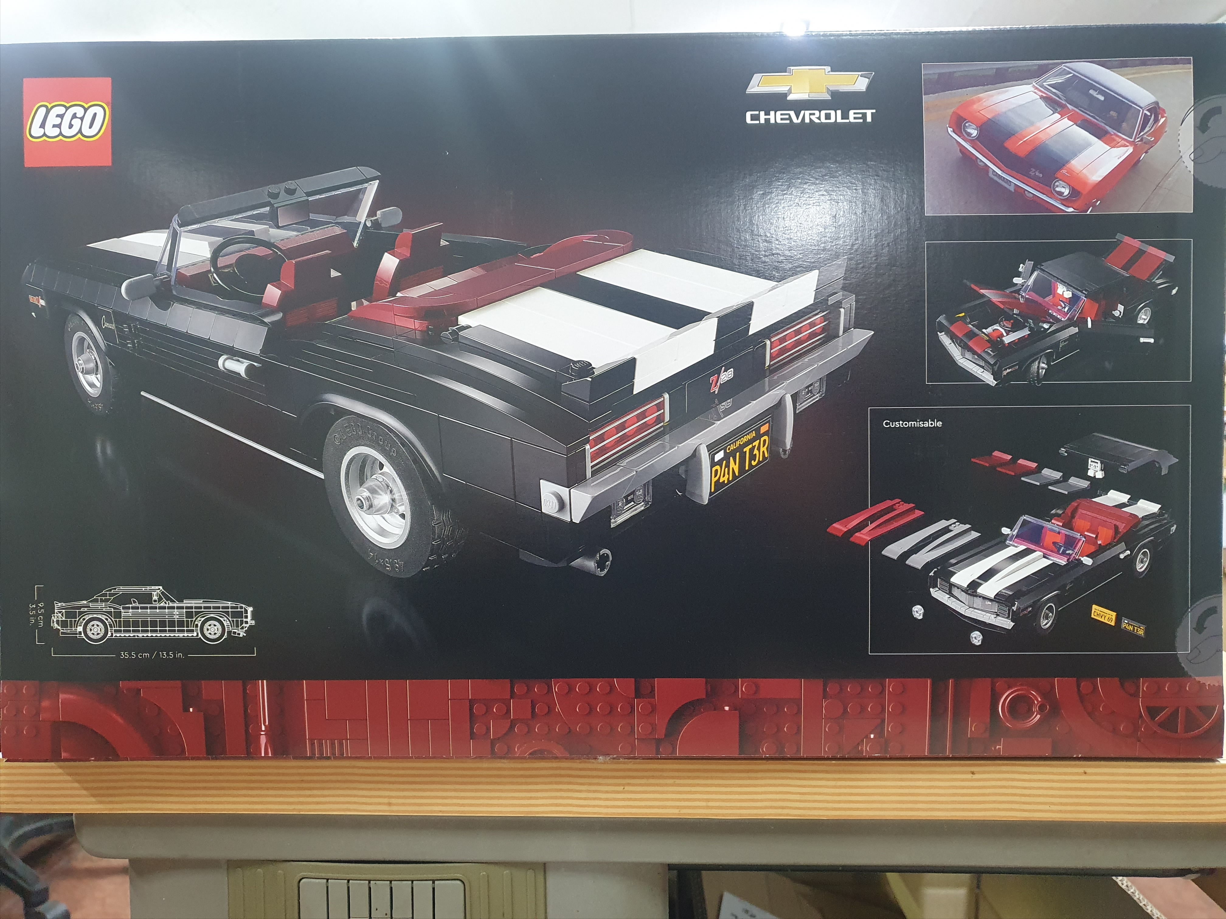 Lego Chevrolet Camaro Z28 착용 스타일 - 2