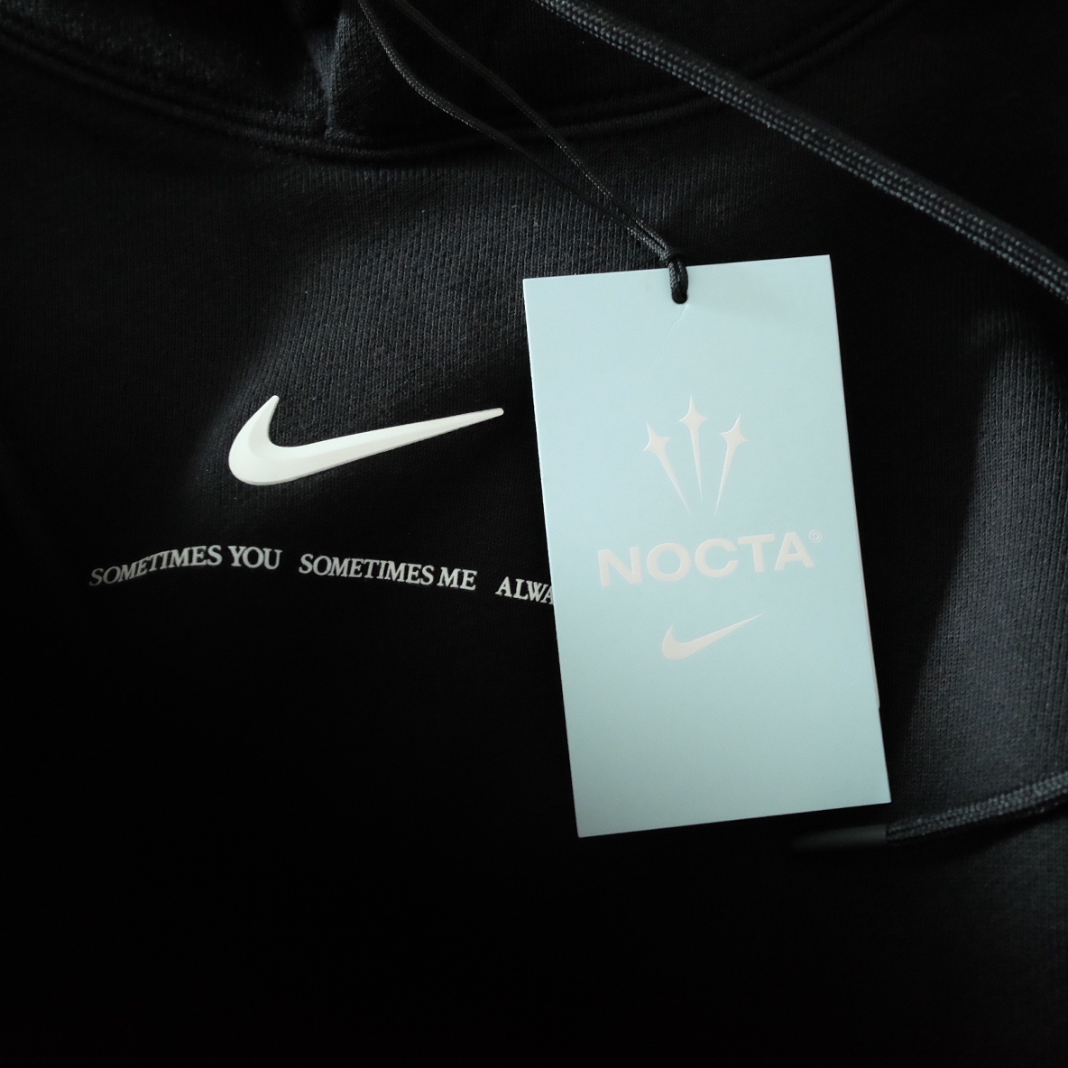 Nike x Drake Nocta NRG Essential Fleece Hoodie Black - Asia 착용 스타일