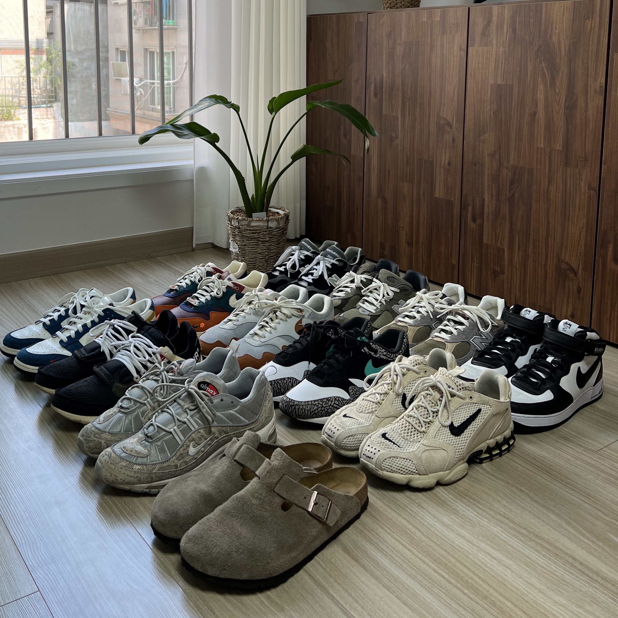 Nike x Patta Air Max 1 Monarch, NIke x Atmos Air Max 1 Elephant 2017 착용 스타일