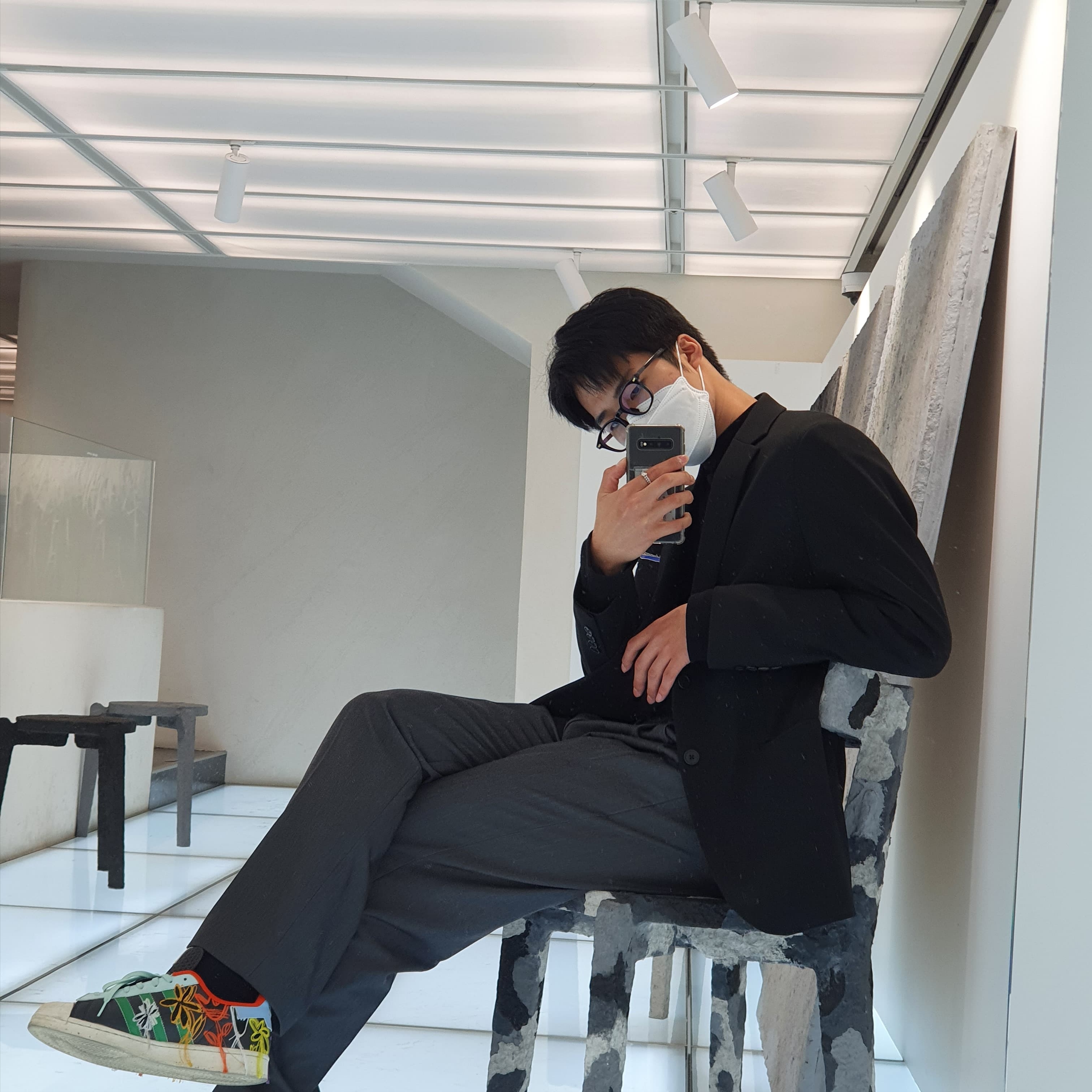 Adidas x Sean Wotherspoon Superstar Superearth Black 착용 스타일