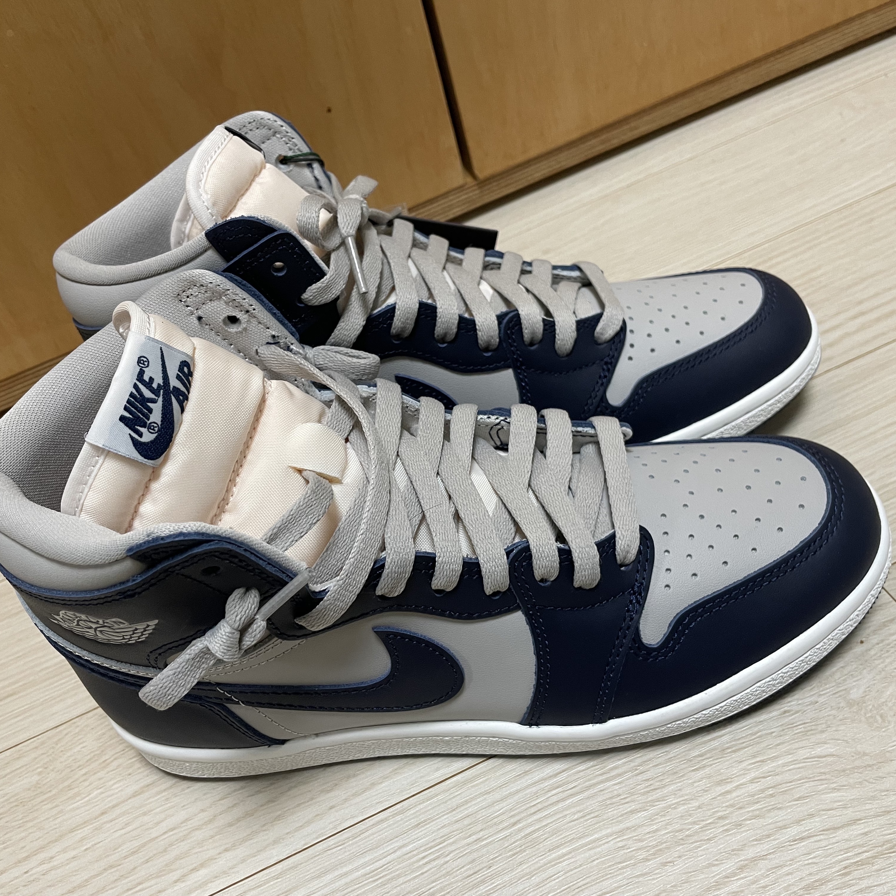 Jordan 1 High 85 College Navy 착용 스타일