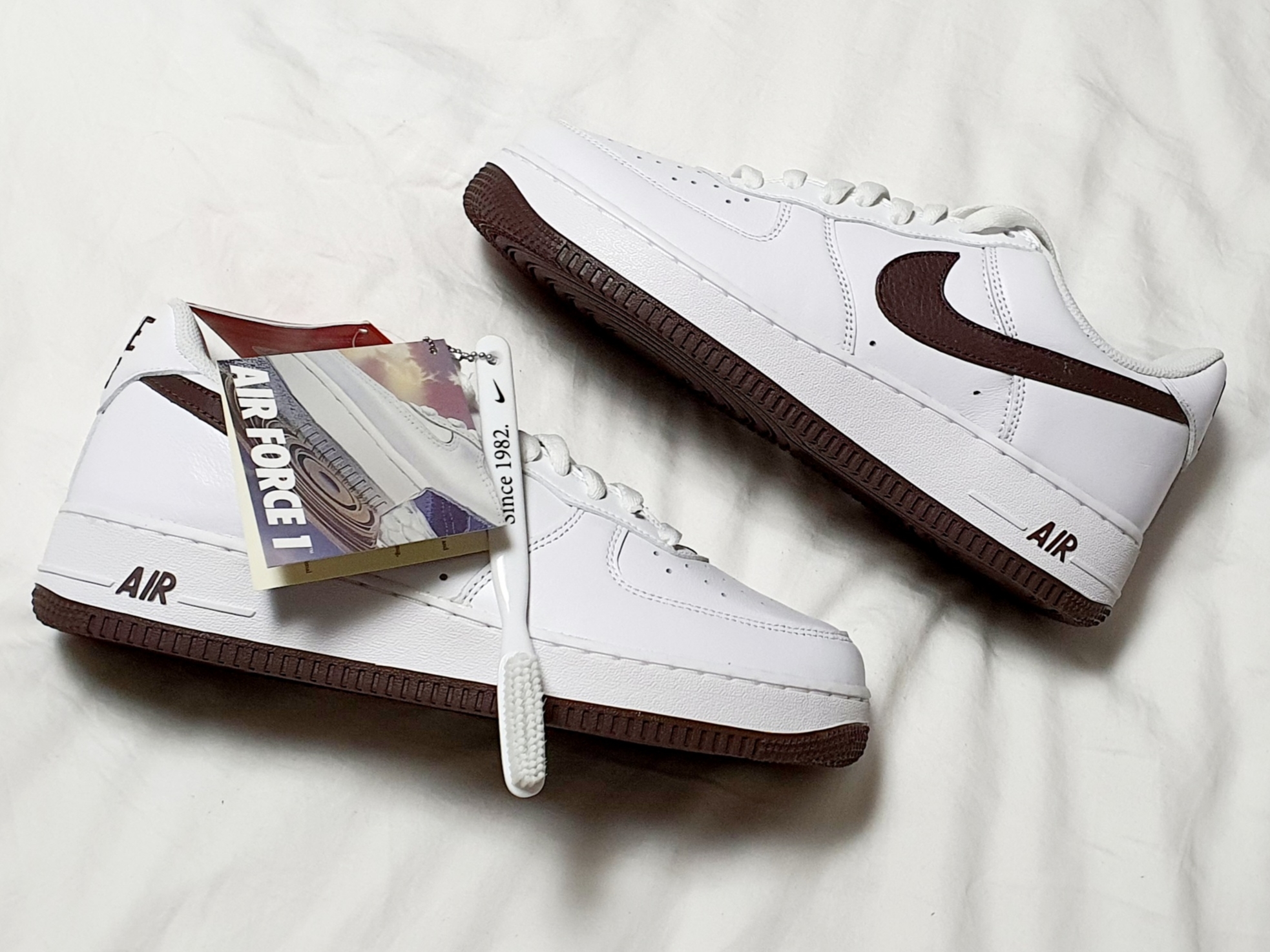 Nike Air Force 1 Low Retro Color of the Month Chocolate 착용 스타일 - 4