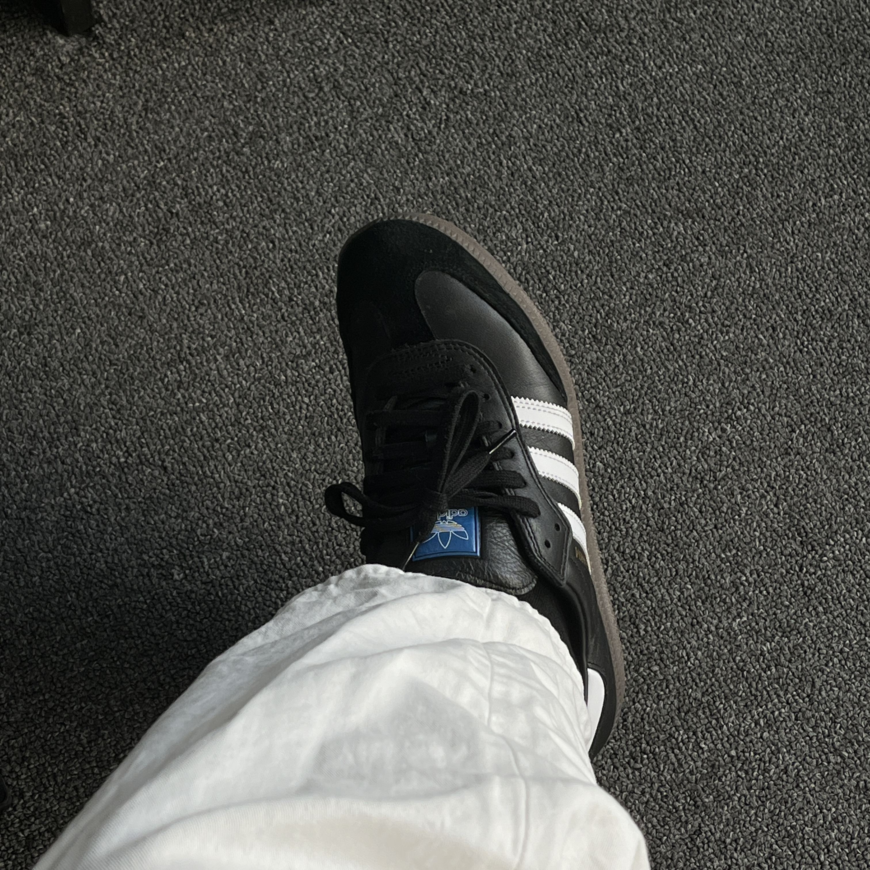 Adidas Samba ADV Black 착용 스타일
