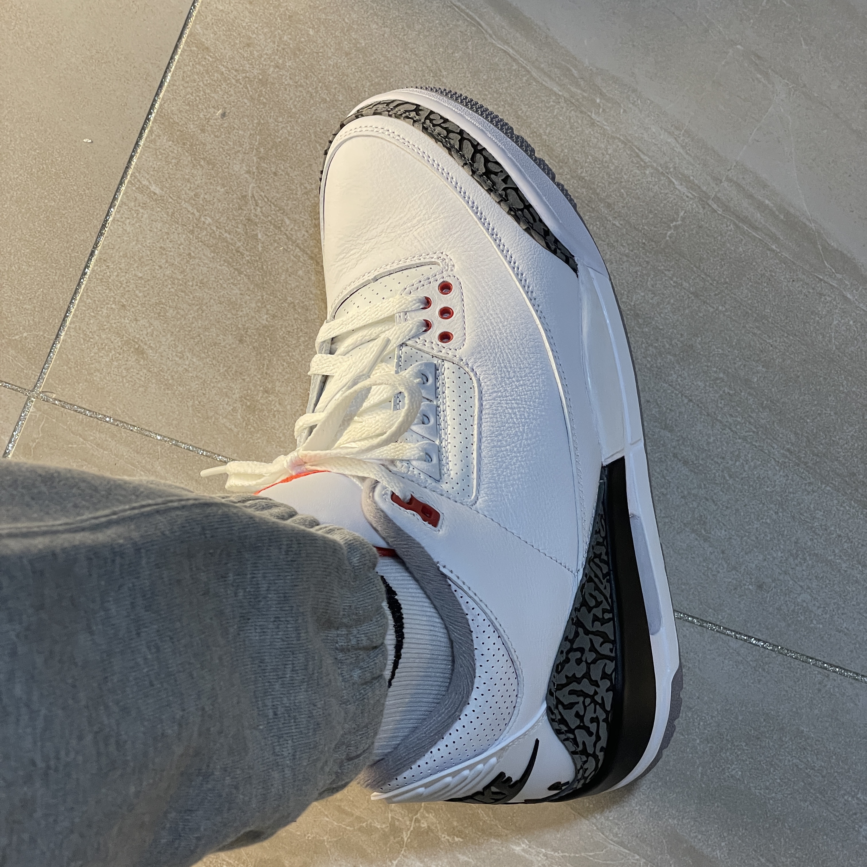 Jordan 3 Retro Fire Red 2022 착용 스타일