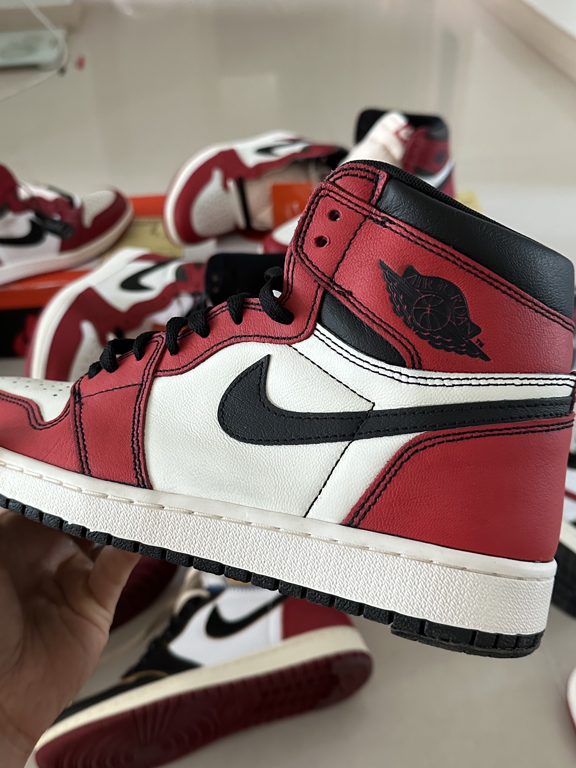 Jordan 1 Retro High OG Chicago 2022, Jordan 1 Retro High OG Defiant SB LA to Chicago 착용 스타일 - 2