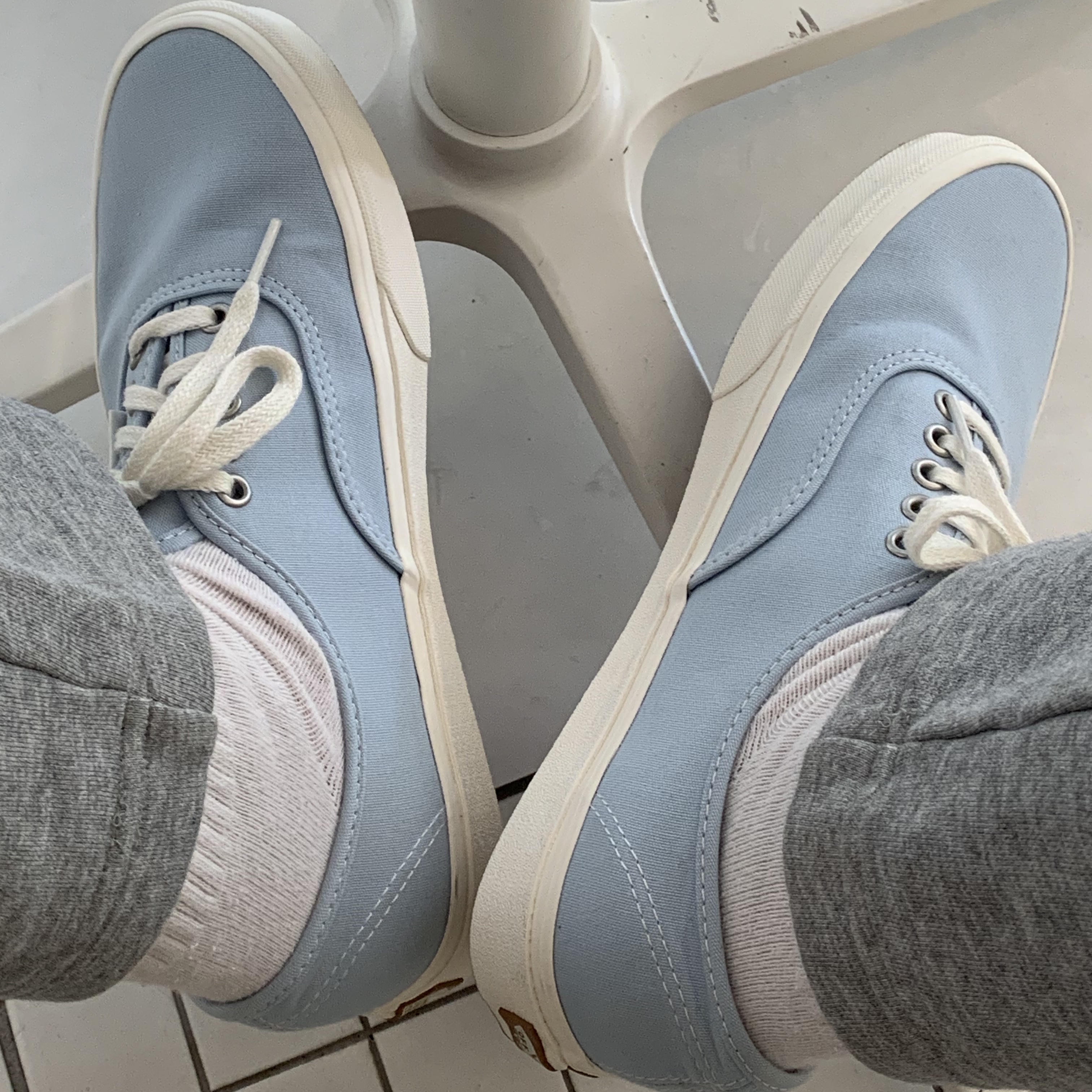 Vans Authentic Eco Theory Winter Sky 착용 스타일