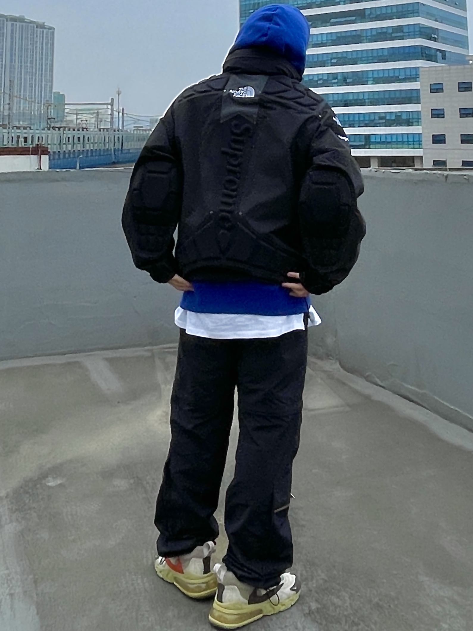 Supreme x The North Face Steep Tech Apogee Jacket Black - 22FW, Nike x Travis Scott Air Max 270 React Cactus Trails 착용 스타일 - 1