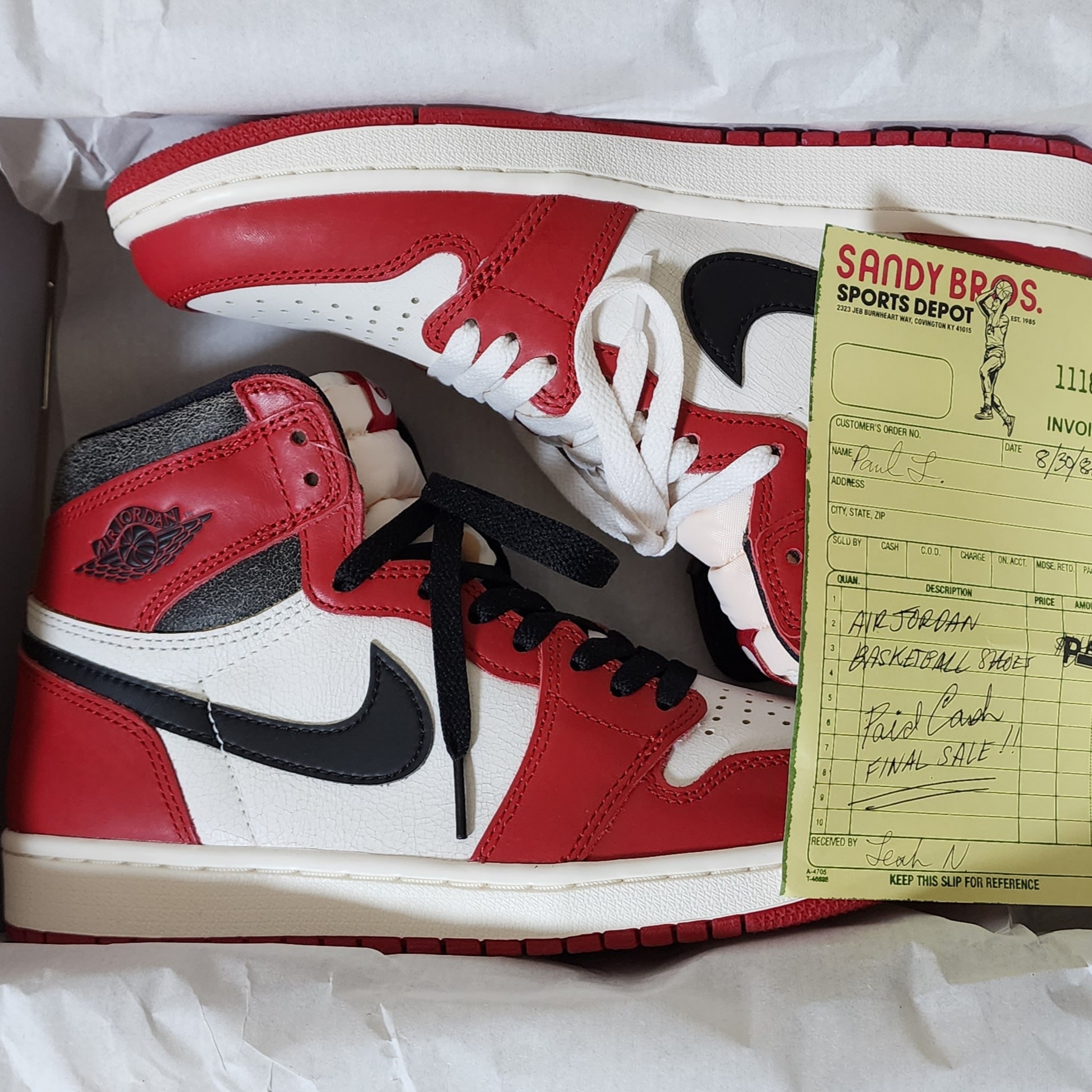 Jordan 1 Retro High OG Chicago 2022 착용 스타일 - 4