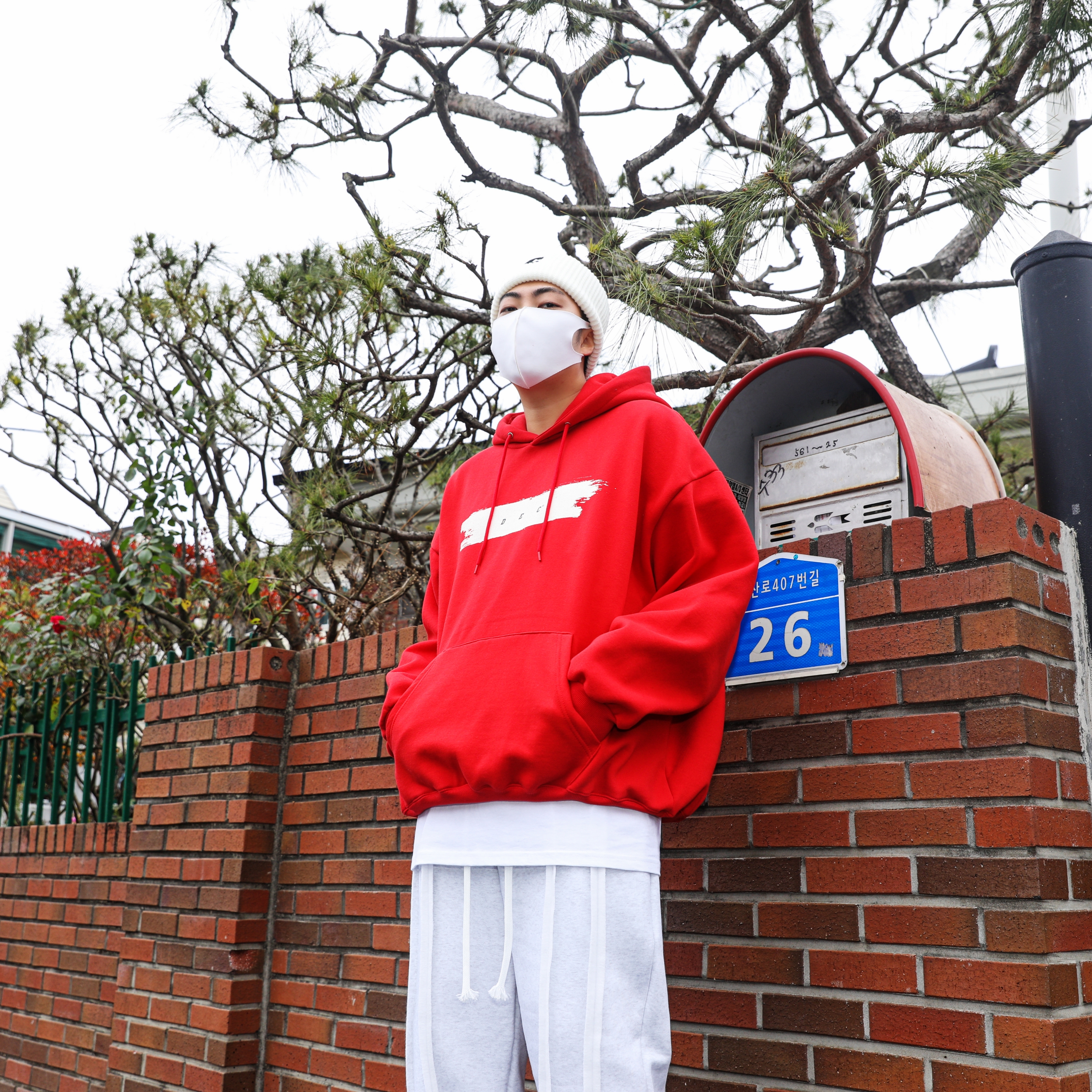 Nike Air Force 1 '07 Low White 착용 스타일 - 3