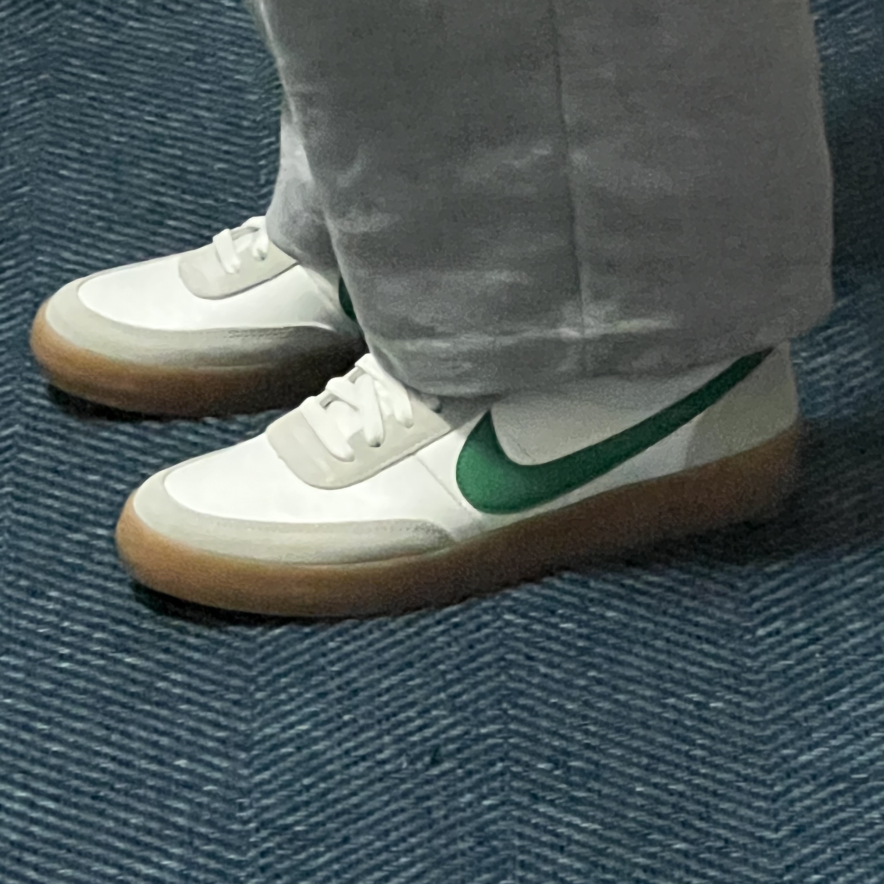 Nike x J.Crew Killshot 2 Lucid Green 착용 스타일