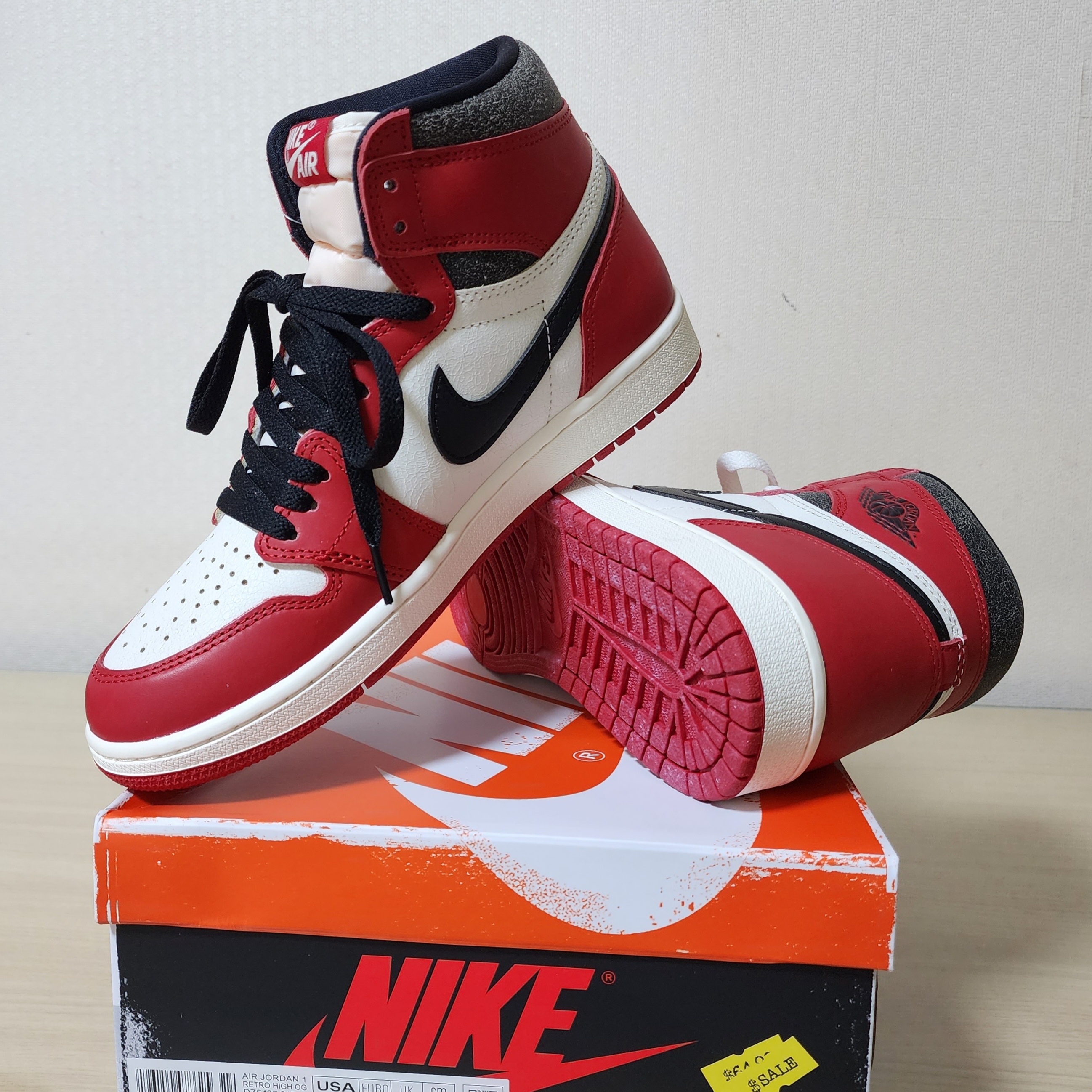 Jordan 1 Retro High OG Chicago 2022 착용 스타일 - 3