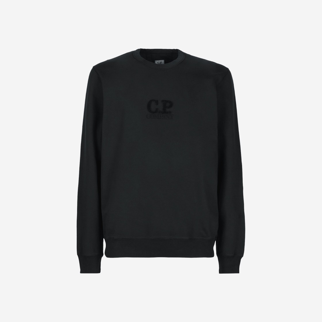 C.P. Company Light Fleece Logo Sweatshirt Black - 22FW 상세 이미지 1