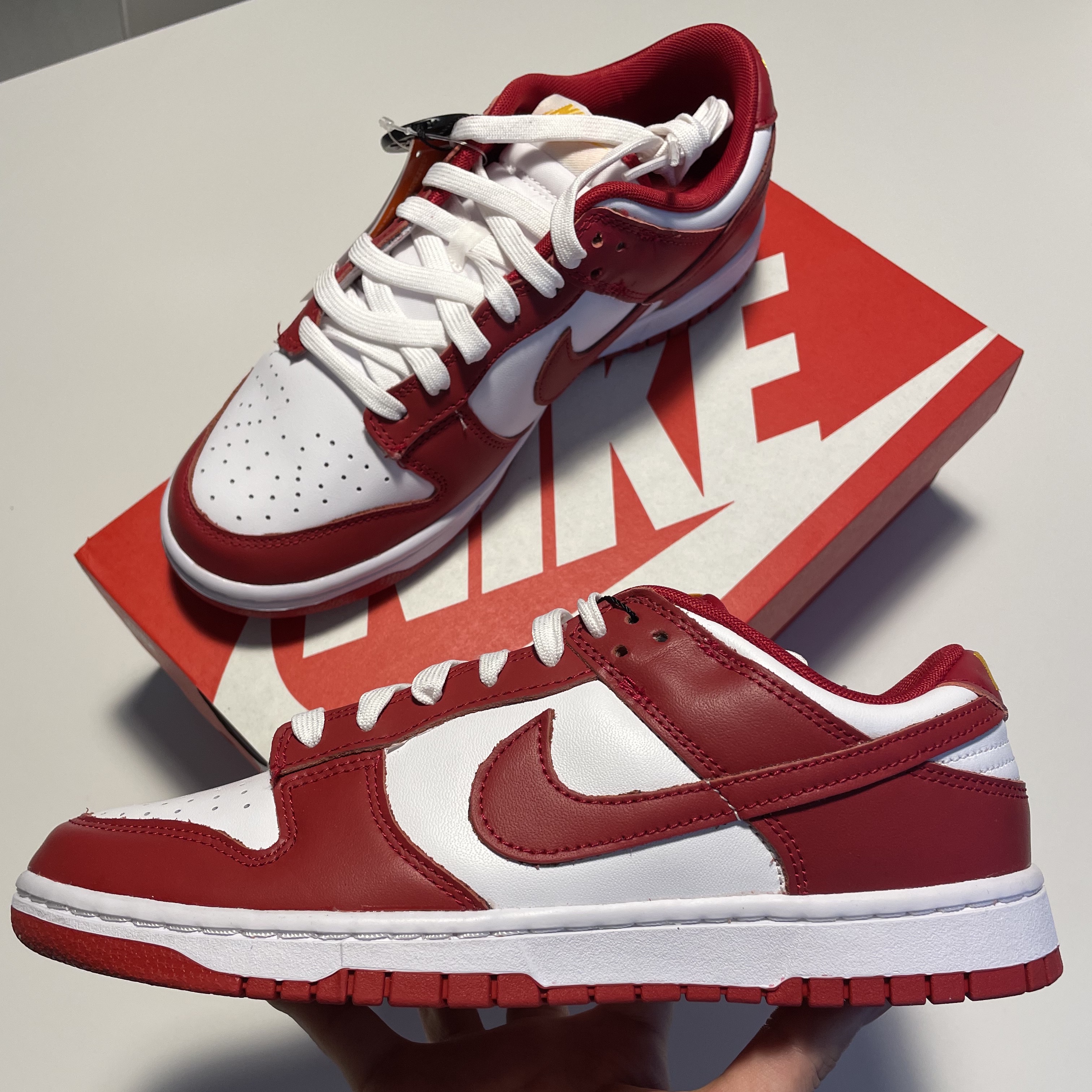 Nike Dunk Low Retro Gym Red 착용 스타일
