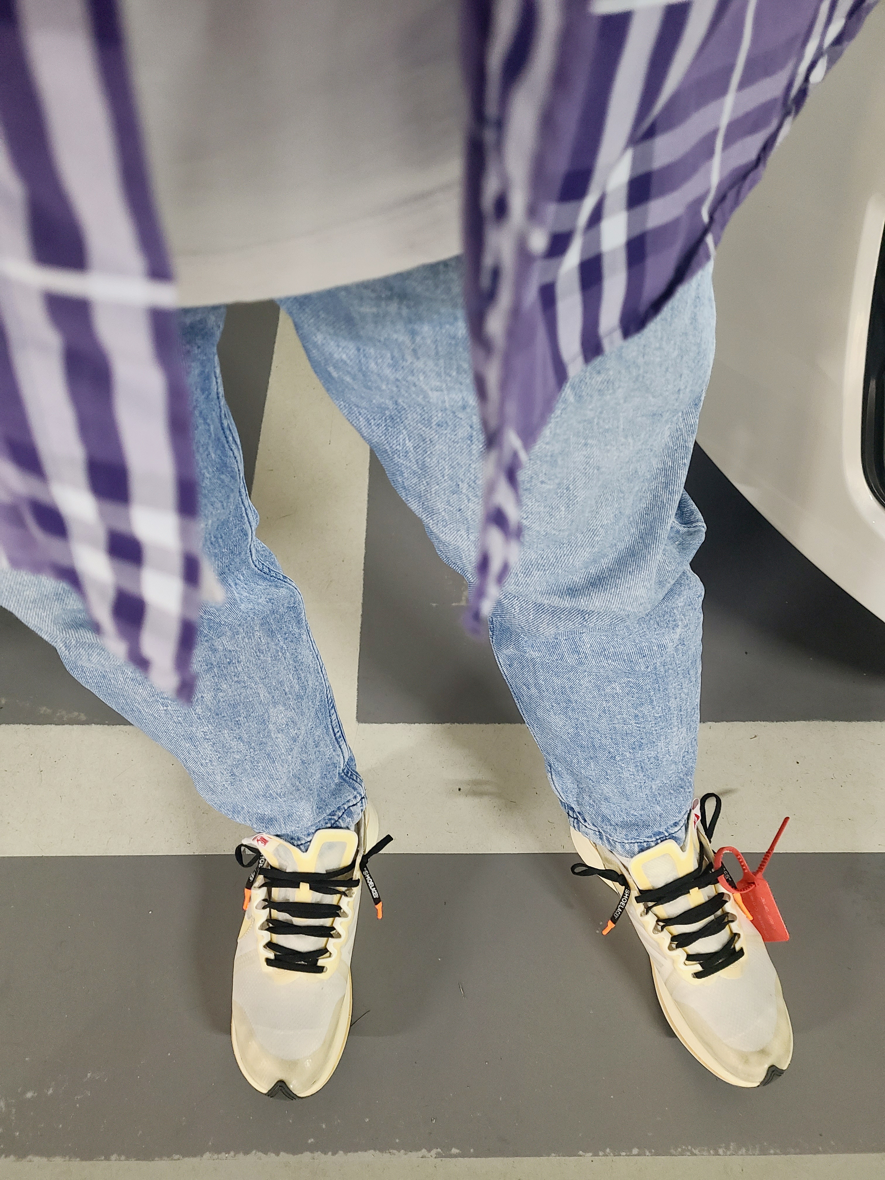 Nike x Off-White Zoom Fly SP The Ten 착용 스타일 - 2