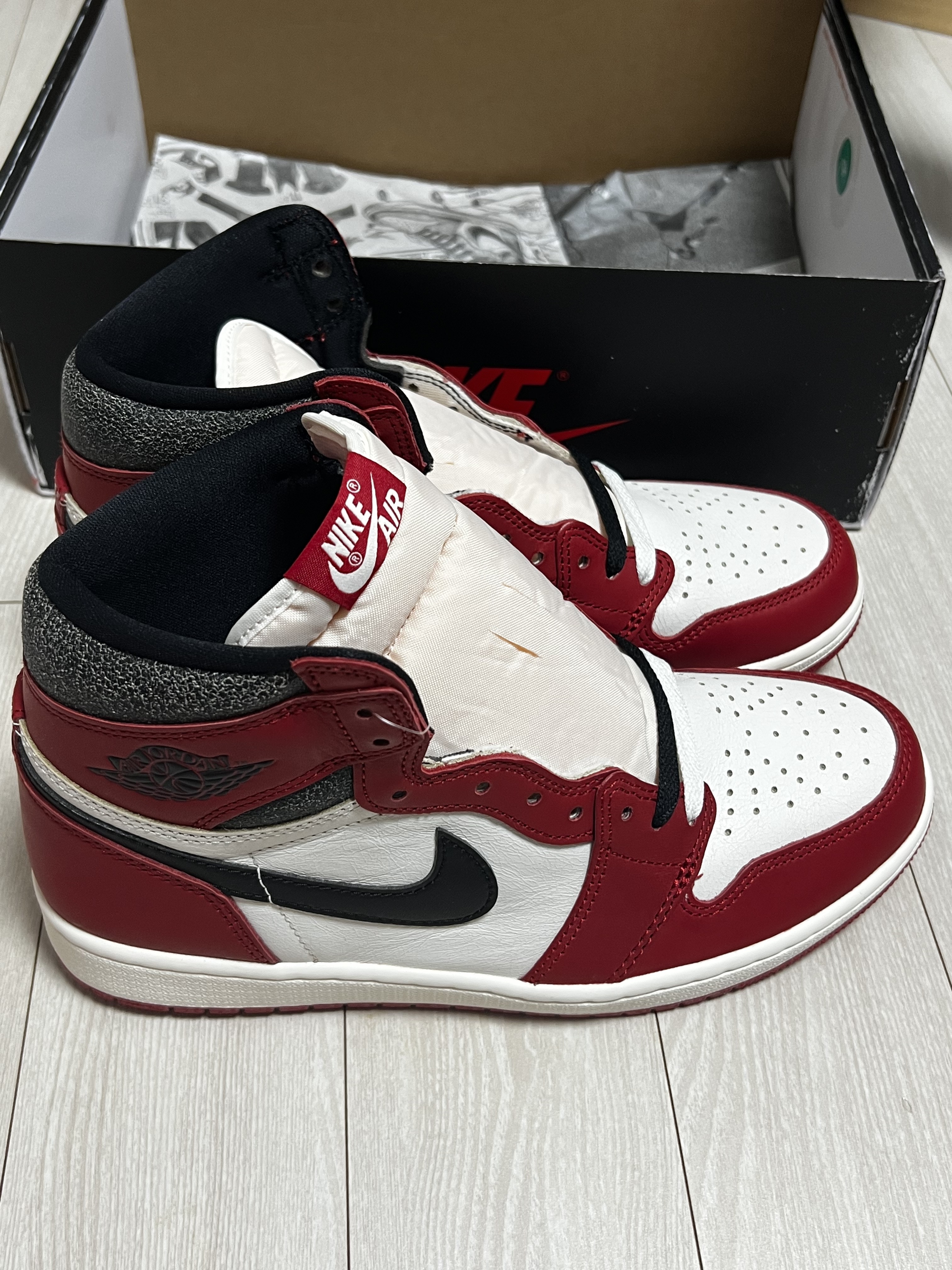 Jordan 1 Retro High OG Chicago 2022 착용 스타일 - 3