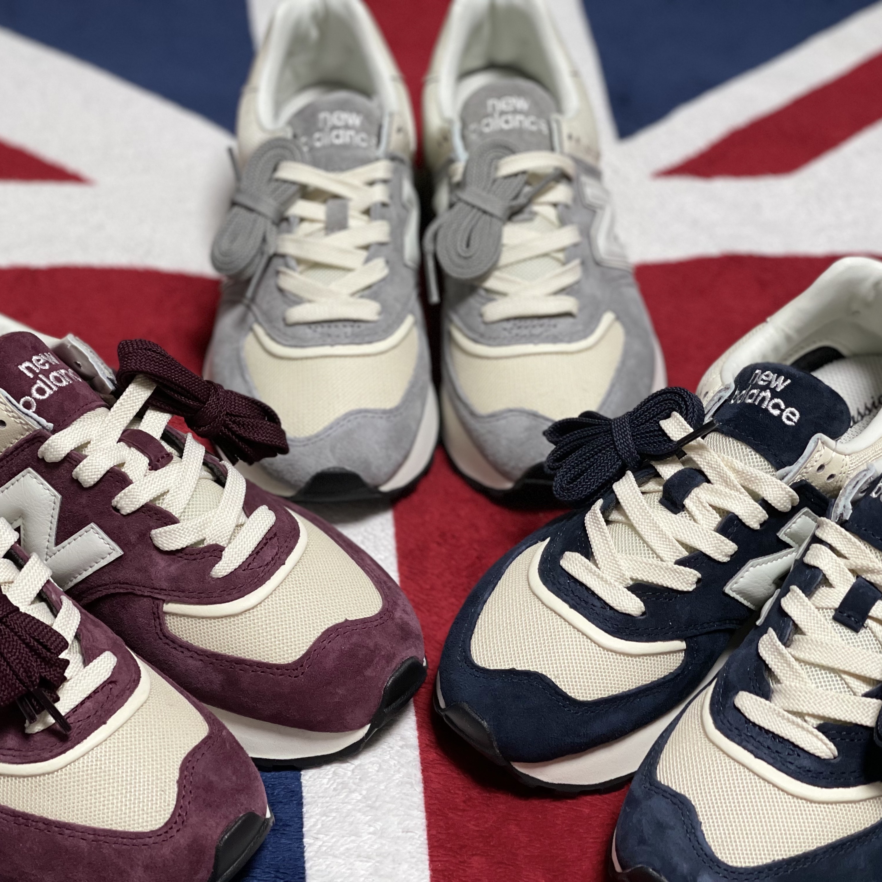 New Balance 574 Legacy Navy Blue, New Balance 574 Legacy Team Away Grey 착용 스타일 - 4