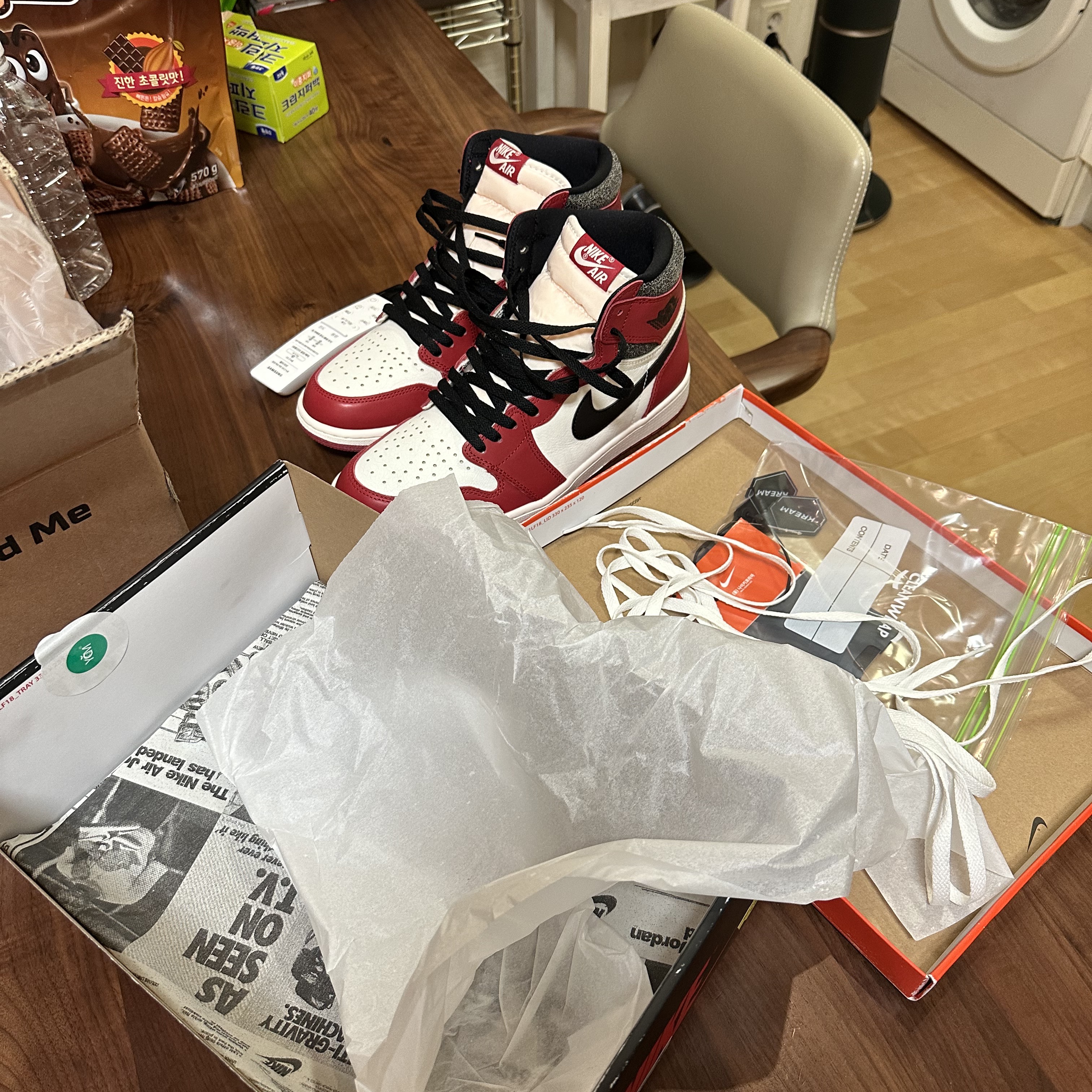 Jordan 1 Retro High OG Chicago 2022 착용 스타일