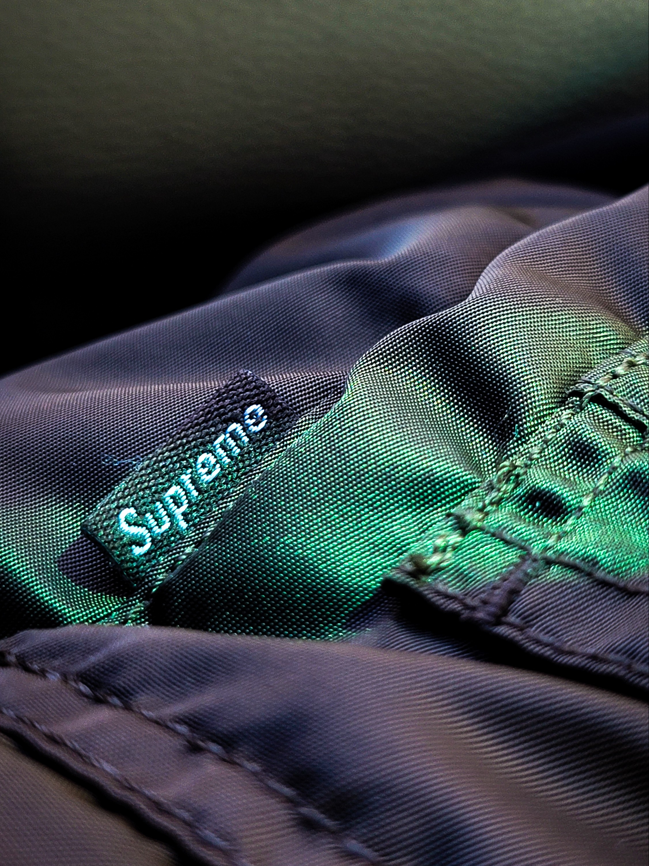 Supreme Second To None MA-1 Jacket Brown - 22SS 착용 스타일 - 4