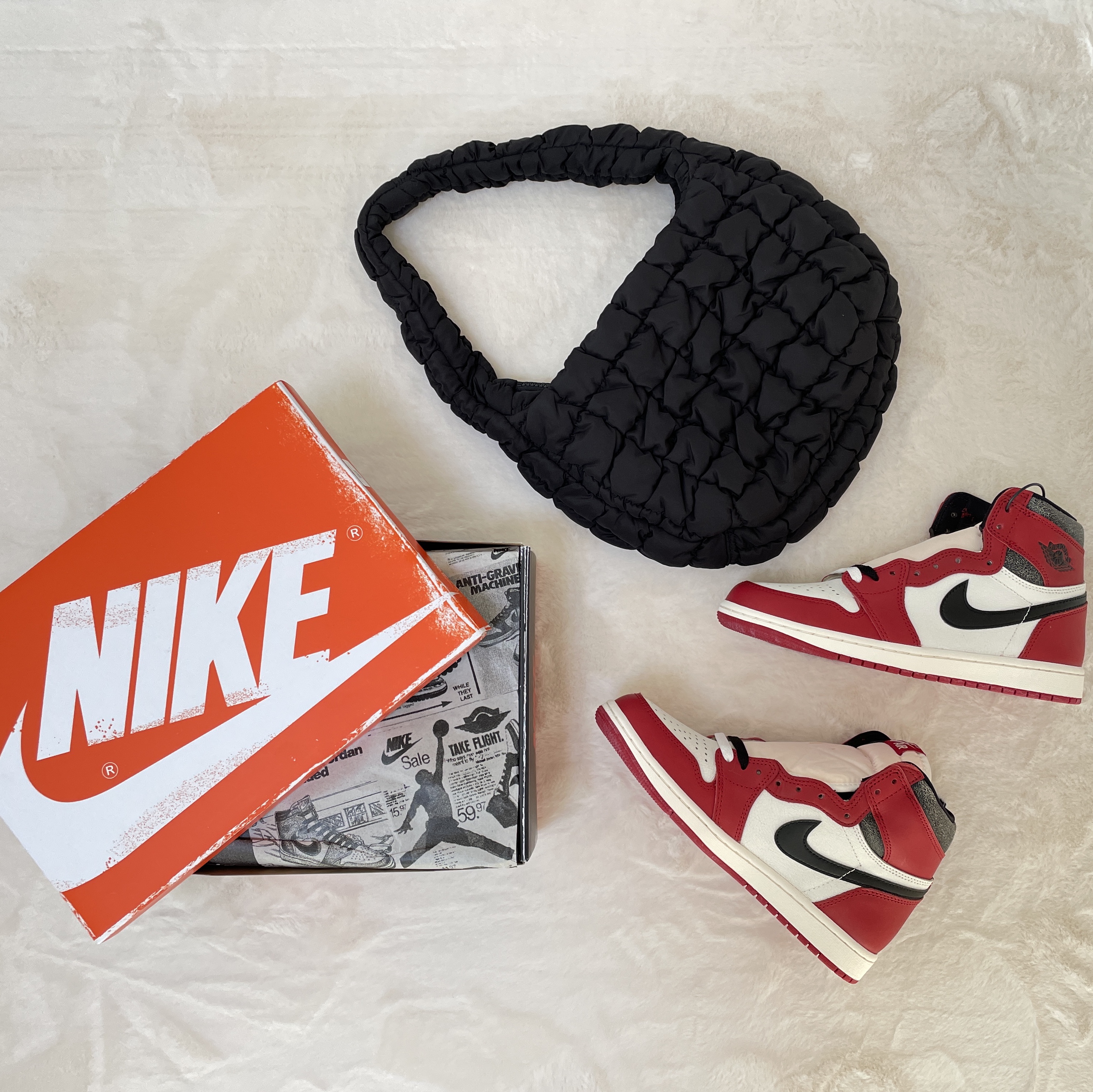 Jordan 1 Retro High OG Chicago 2022, (GS) Jordan 1 Retro High OG Chicago 2022 착용 스타일