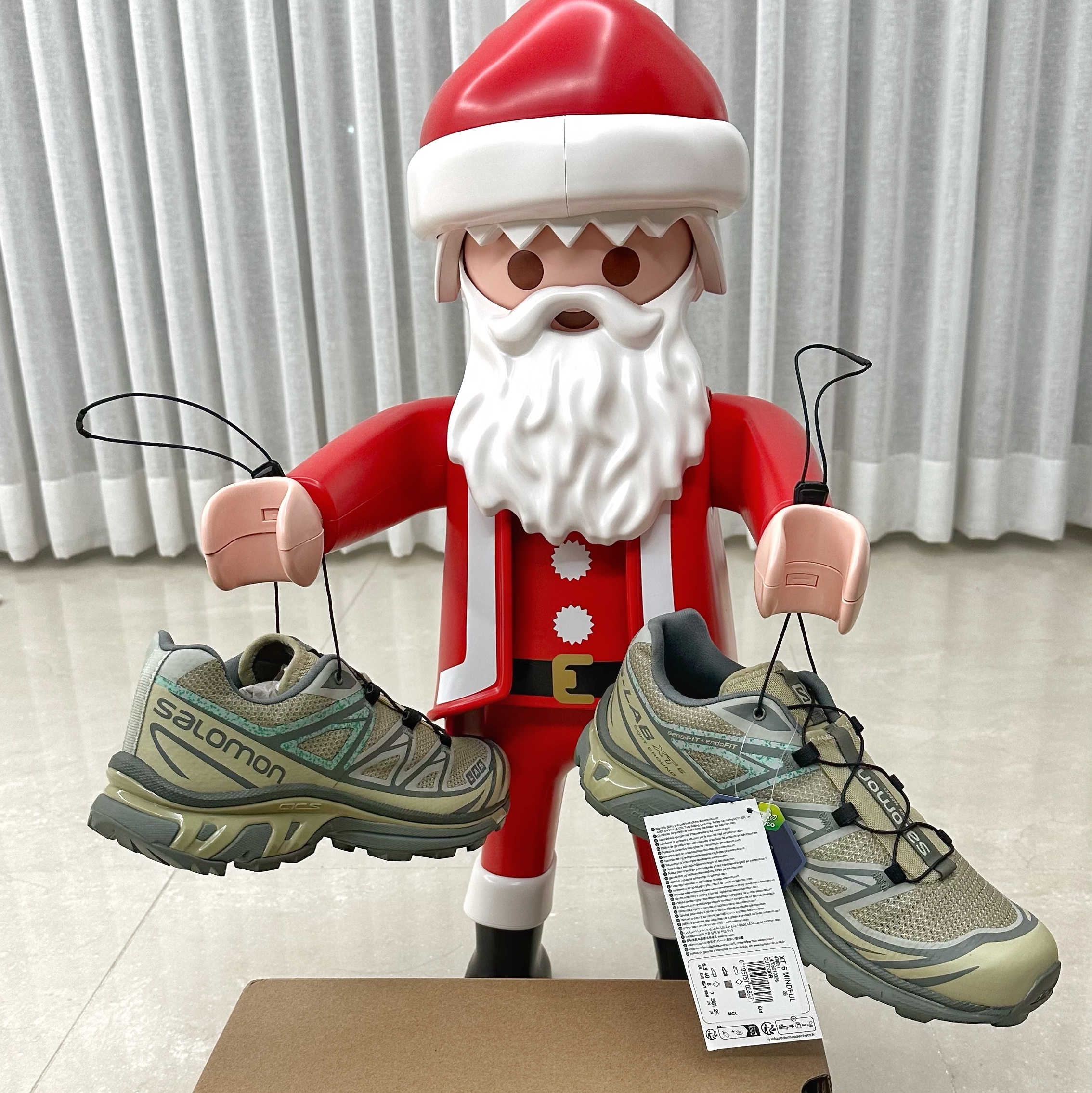 Salomon XT-6 Mindful Grey Green Moss Grey 착용 스타일