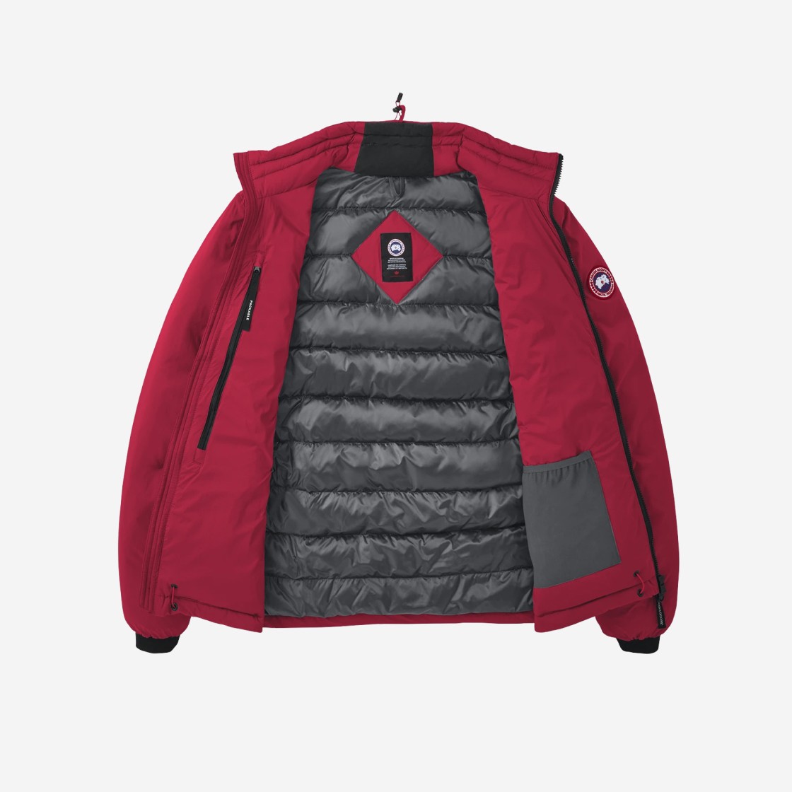 Canada Goose Lodge Down Matte Finish Red 상세 이미지 2