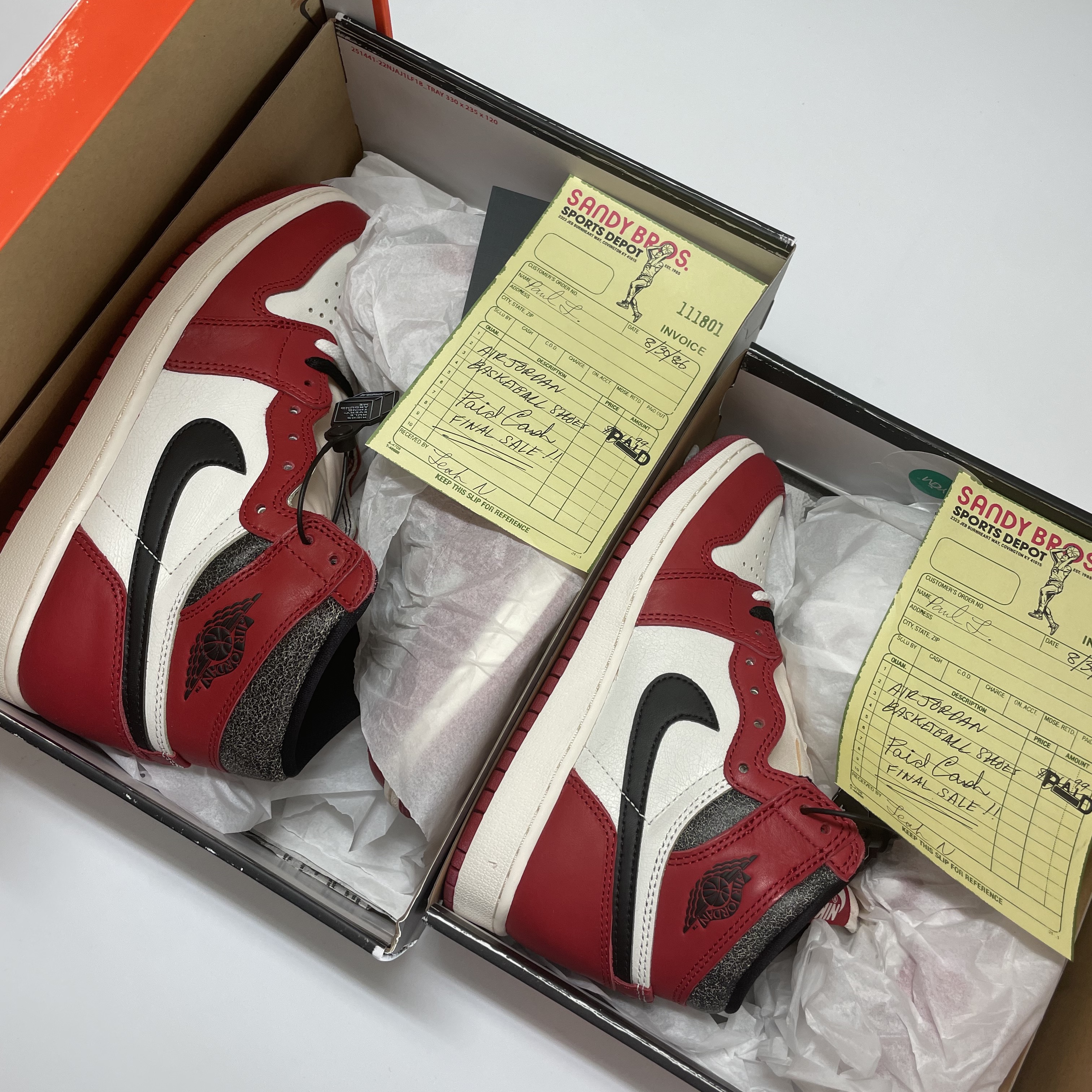 Jordan 1 Retro High OG Chicago 2022, (GS) Jordan 1 Retro High OG Chicago 2022 착용 스타일