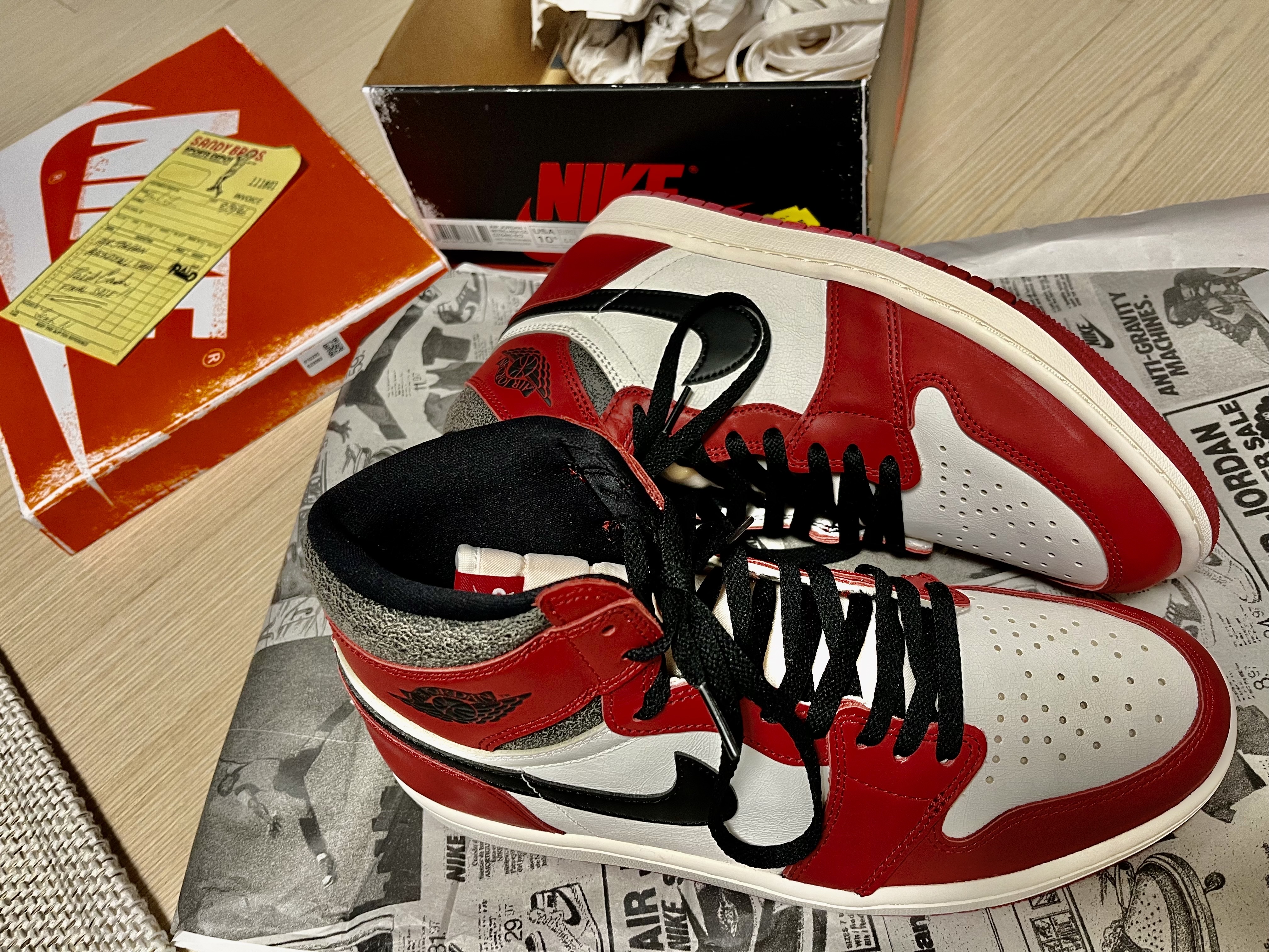 Jordan 1 Retro High OG Chicago 2022 착용 스타일