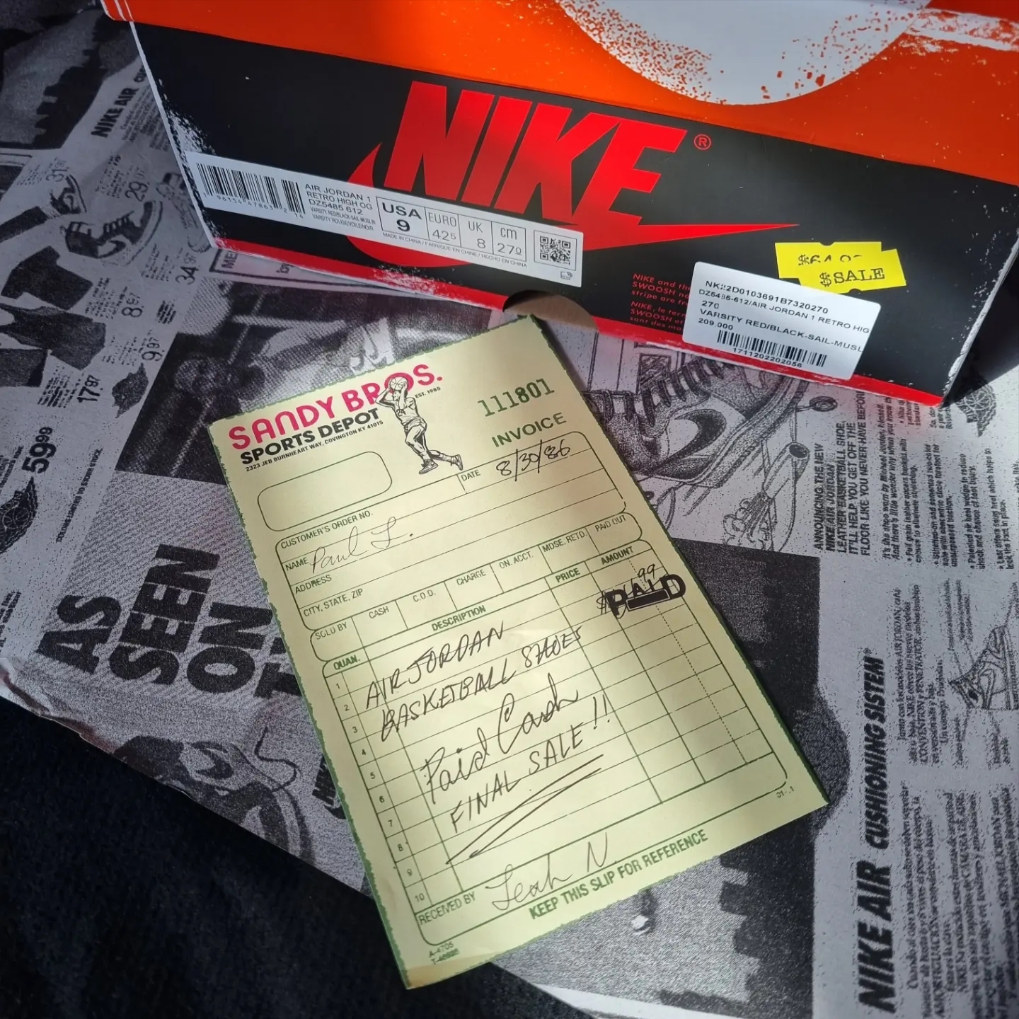 Jordan 1 Retro High OG Chicago 2022 착용 스타일 - 2