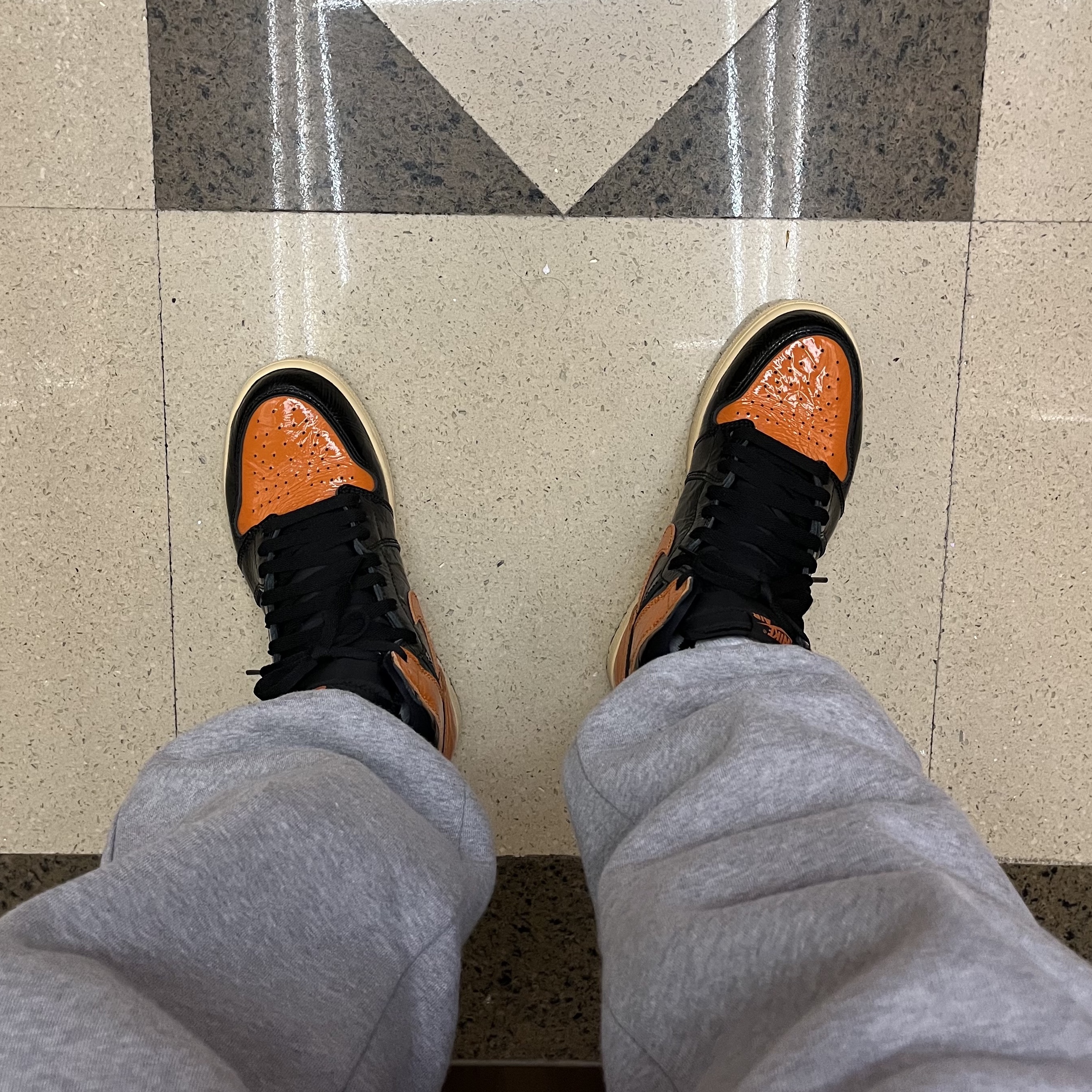 Jordan 1 Retro High Shattered Backboard 3.0 착용 스타일