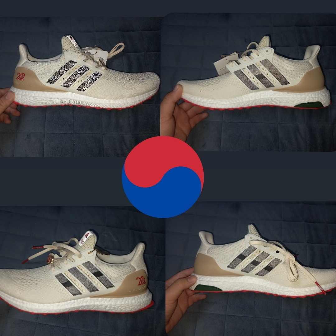 Adidas x Over The Pitch Ultraboost DNA Seoul Off White (Over The Pitch Package) 착용 스타일