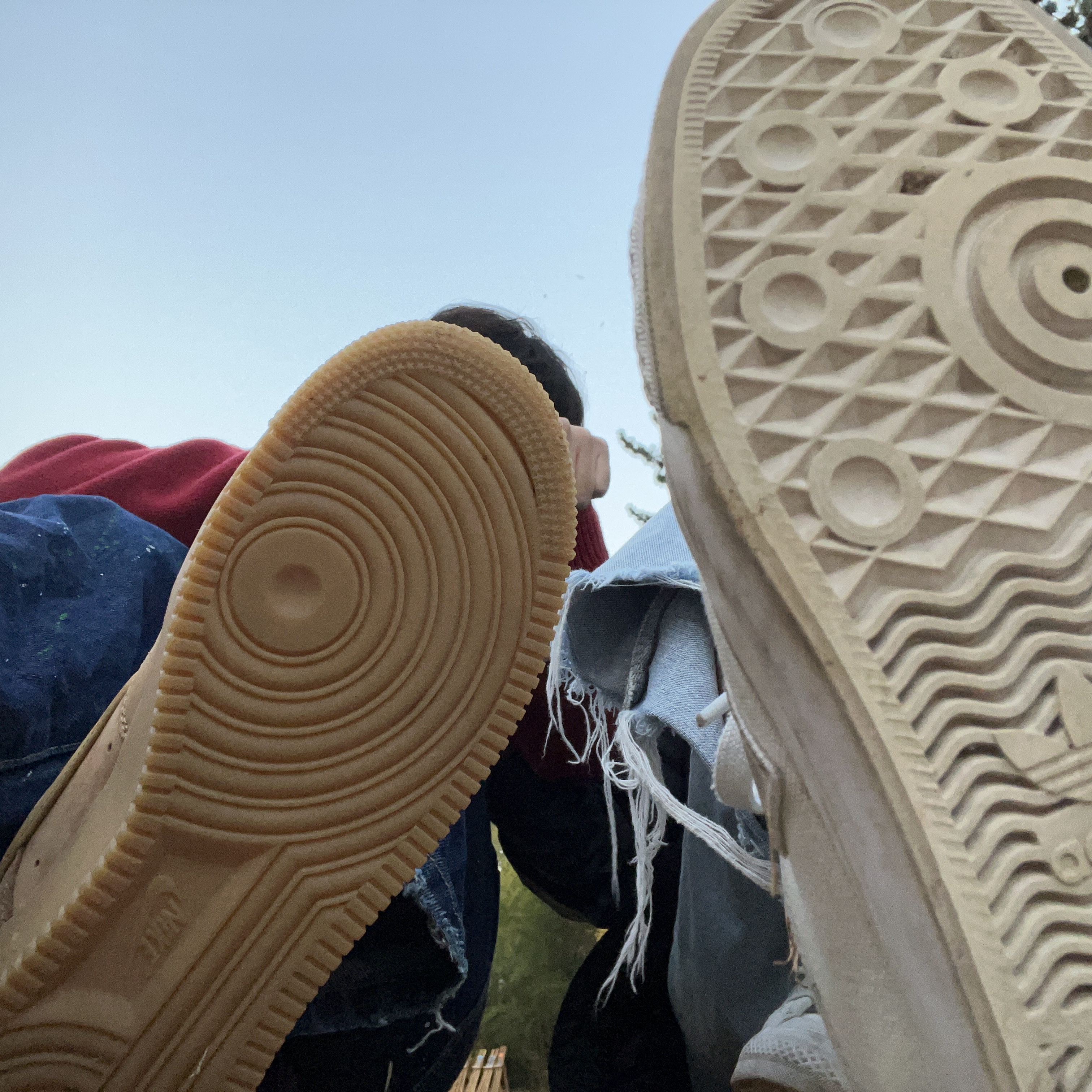 Nike Air Force 1 '07 WB Flax 착용 스타일 - 2