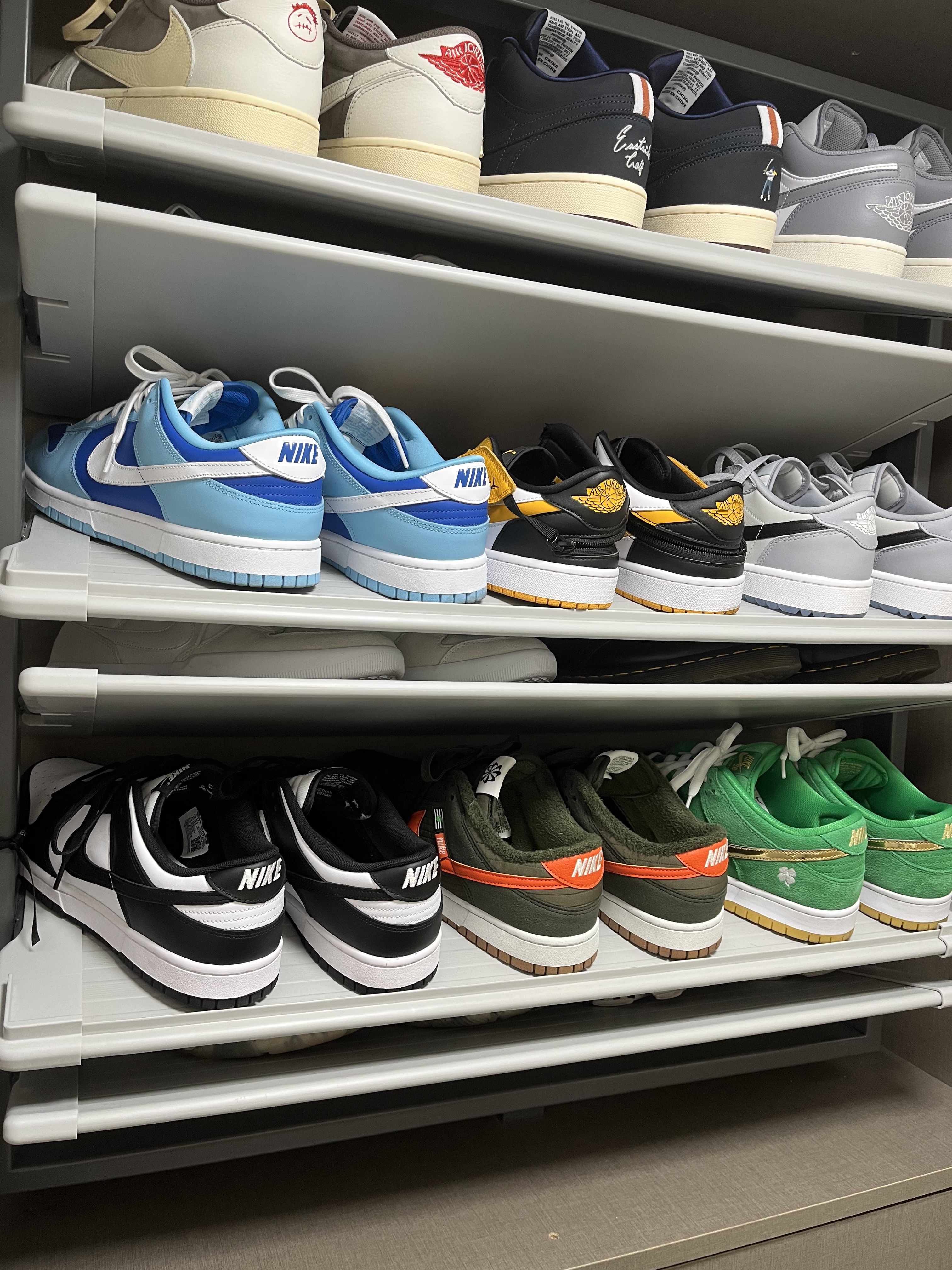 Nike Dunk Low Retro Black 착용 스타일 - 4