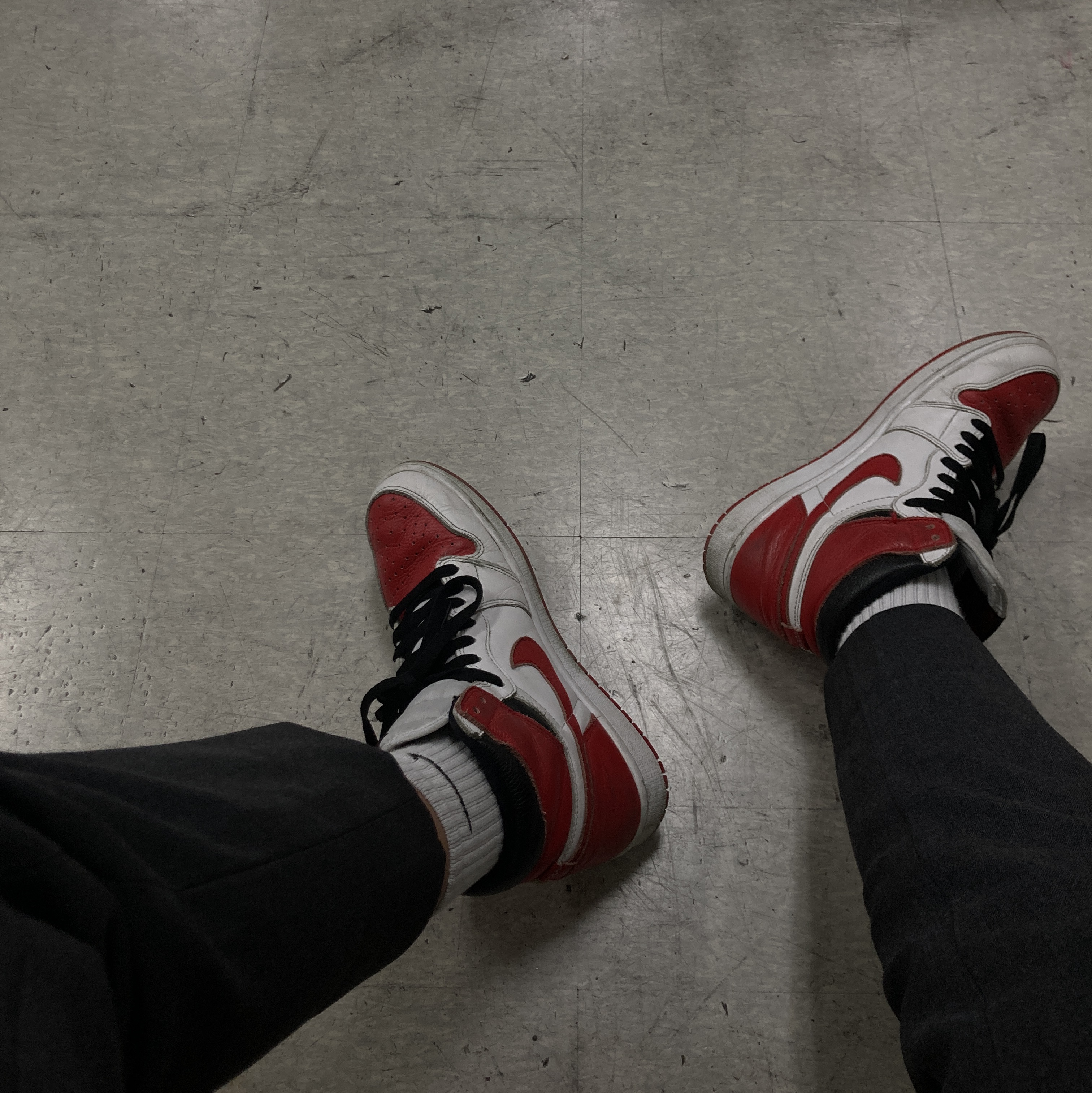 Jordan 1 Retro High OG Heritage 착용 스타일 - 1