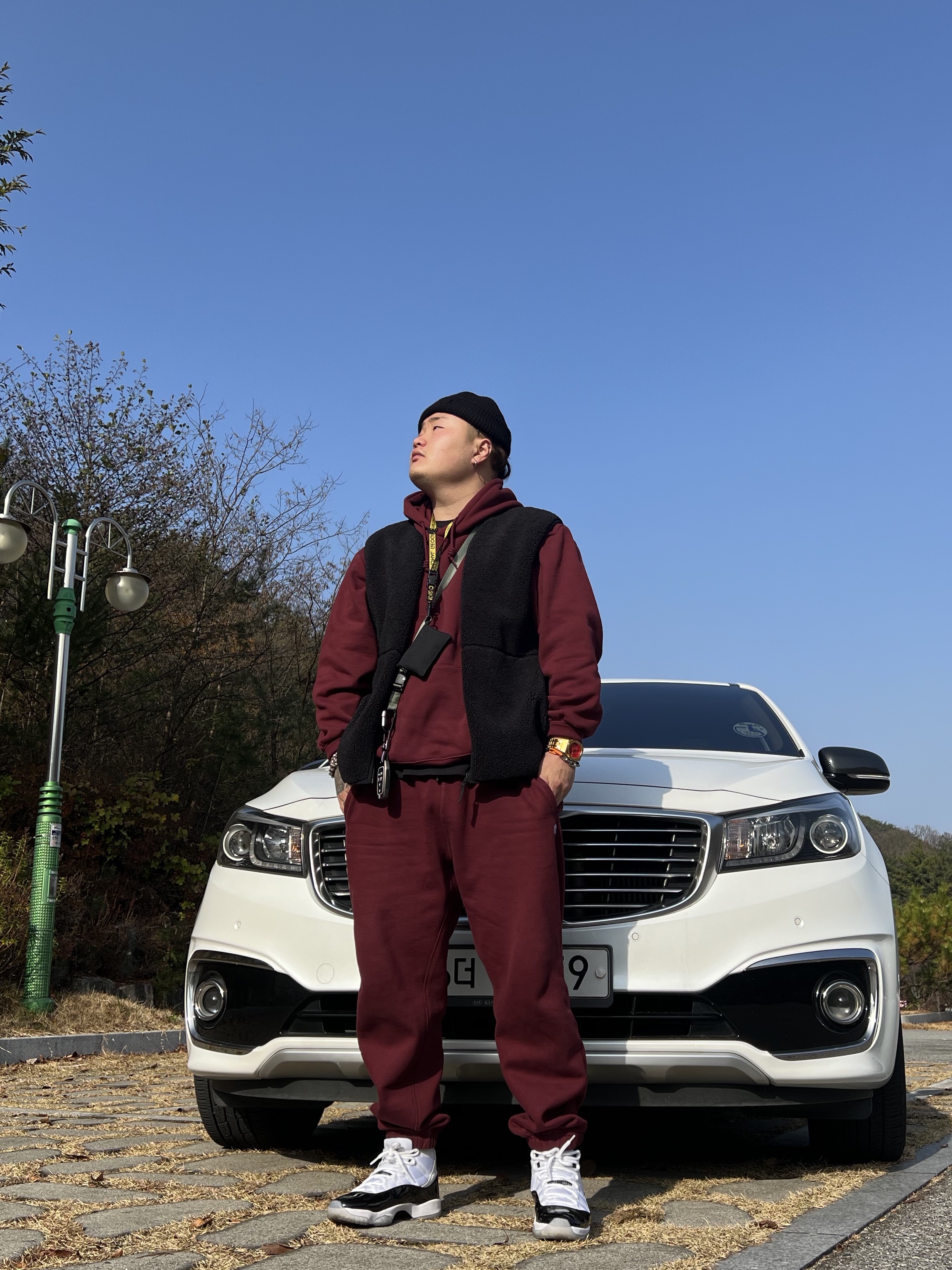 Jordan 11 Retro Concord 2018 착용 스타일