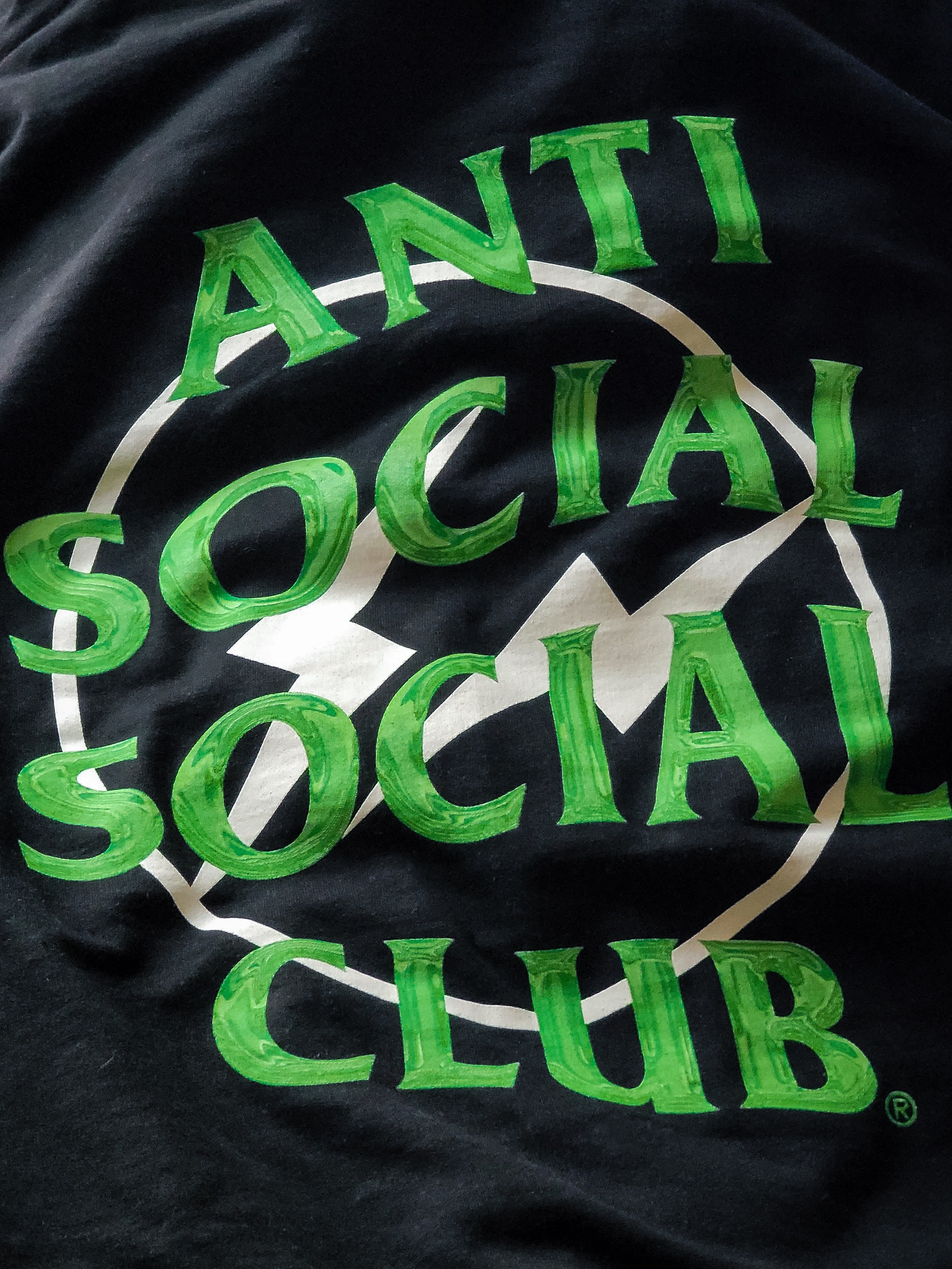 Anti Social Social Club x Fragment Precious Petals Hoodie Black Green 착용 스타일