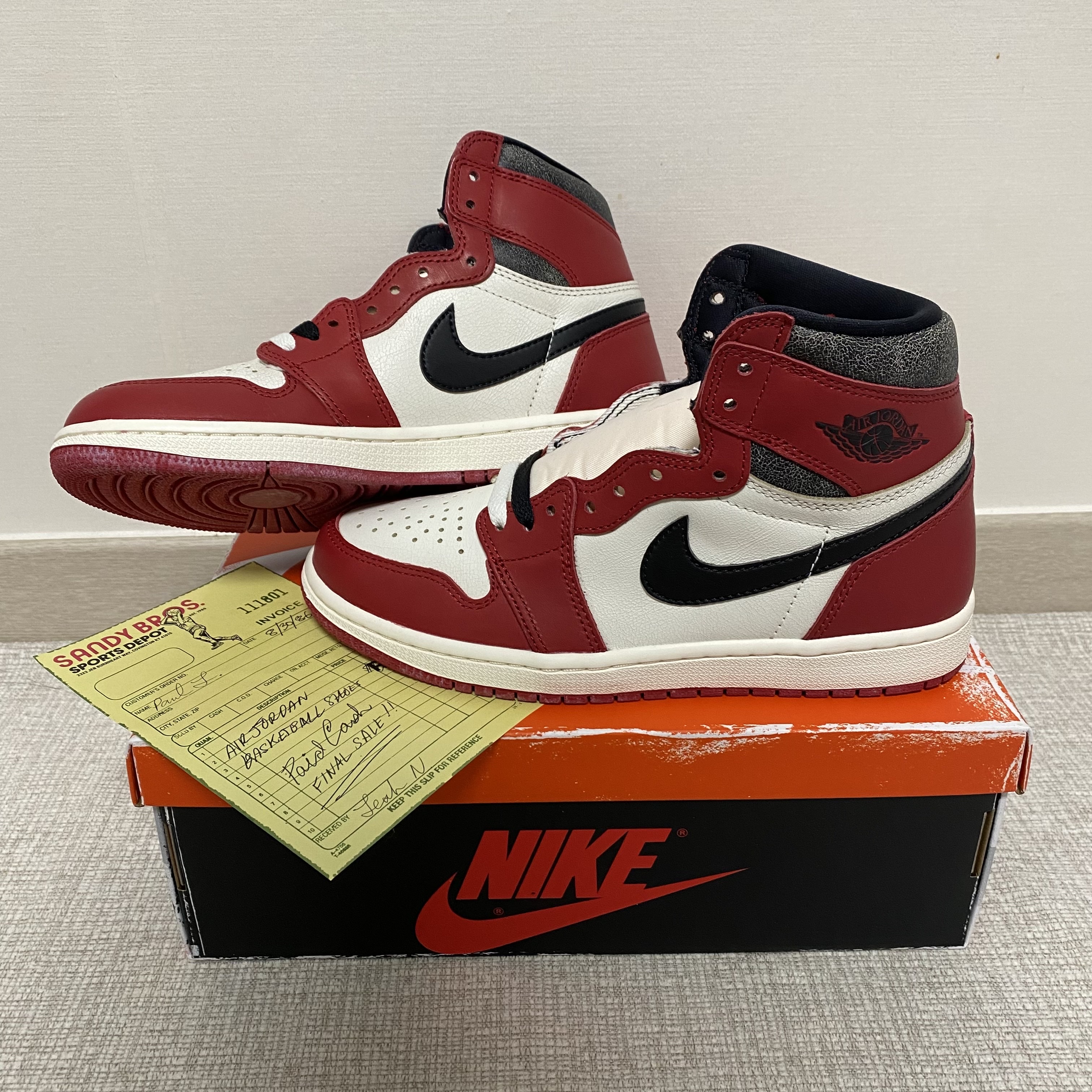 Jordan 1 Retro High OG Chicago 2022 착용 스타일