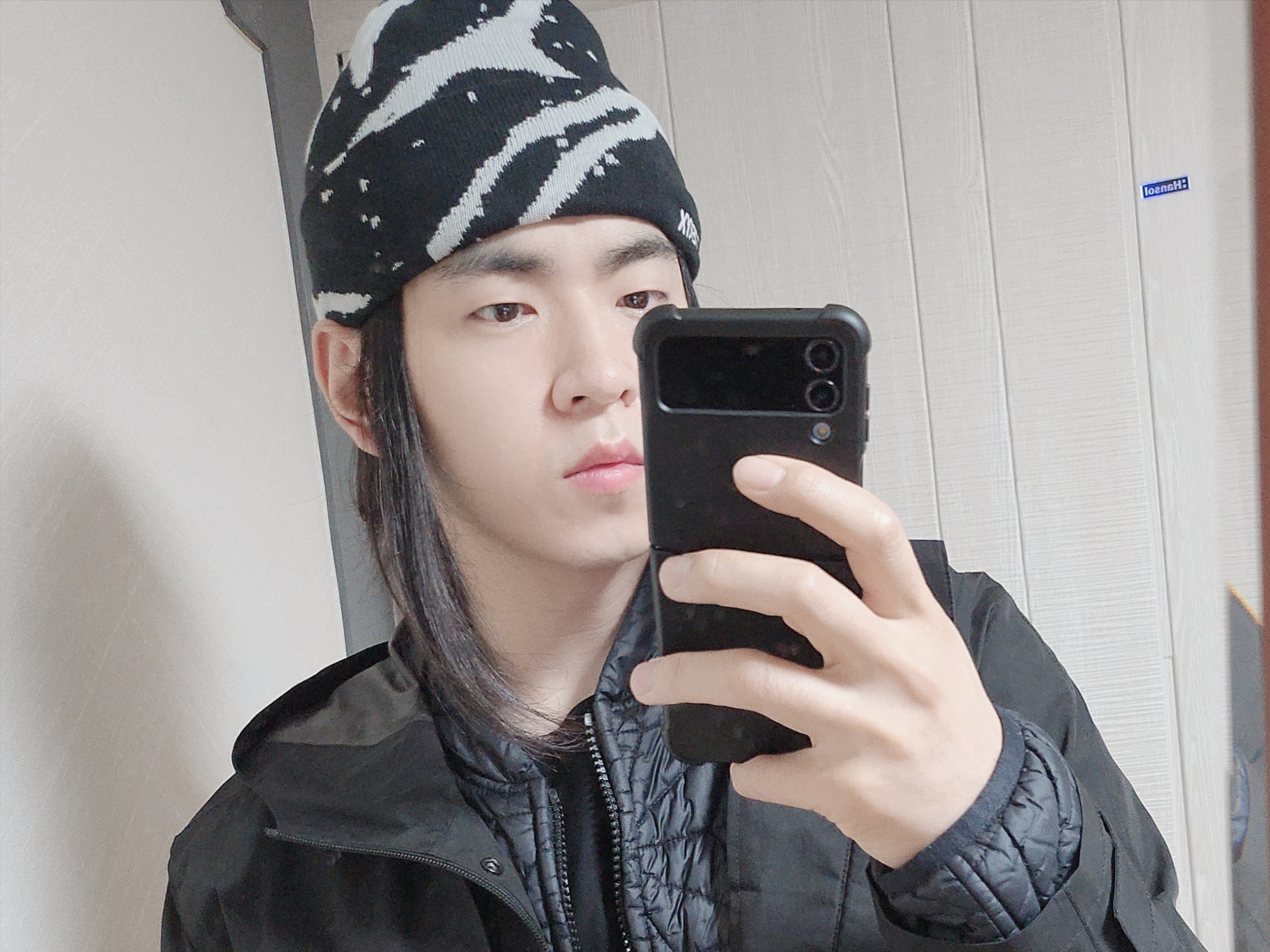Arc'teryx Grotto Toque Orca 착용 스타일 - 2