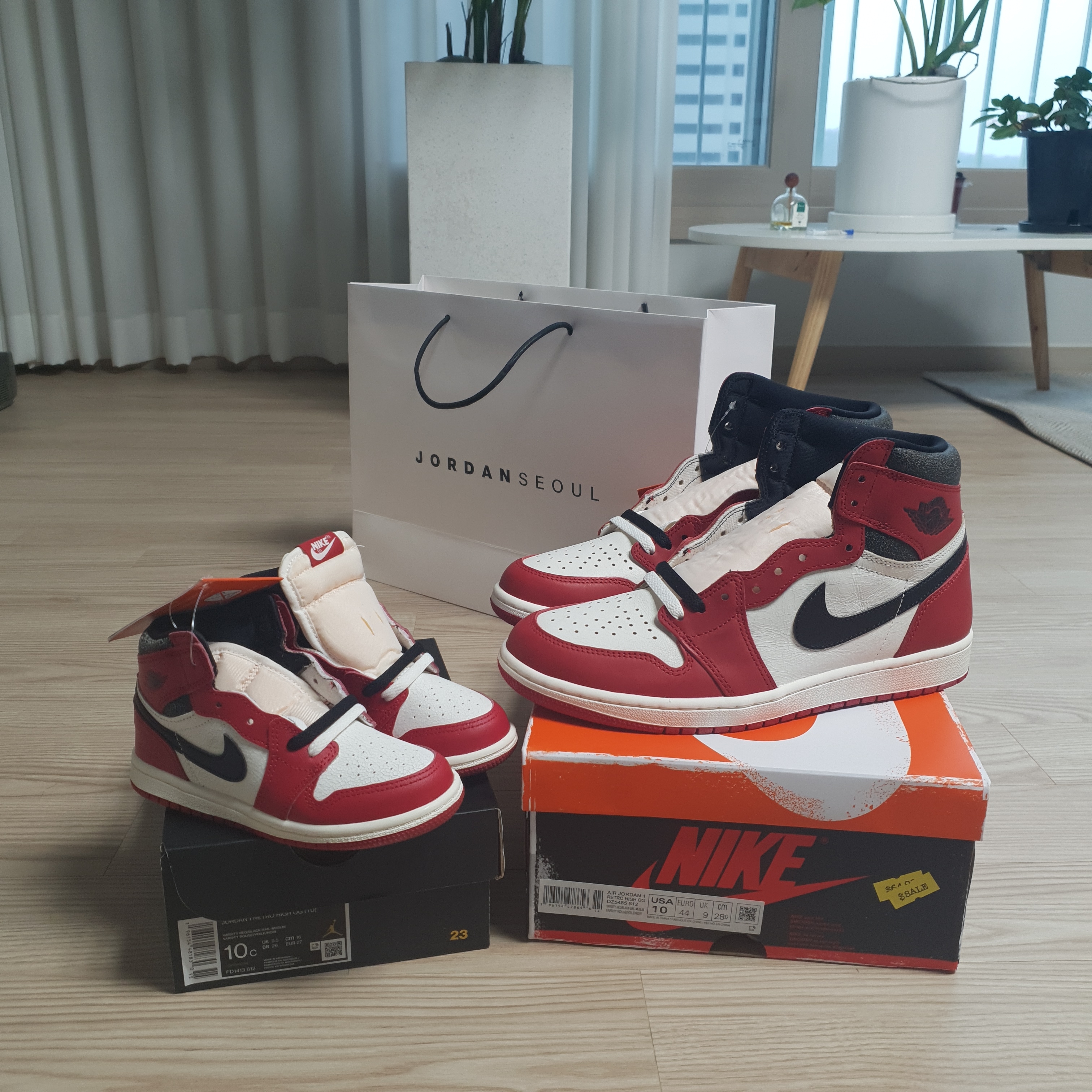 Jordan 1 Retro High OG Chicago 2022, (TD) Jordan 1 Retro High OG Chicago 2022 착용 스타일