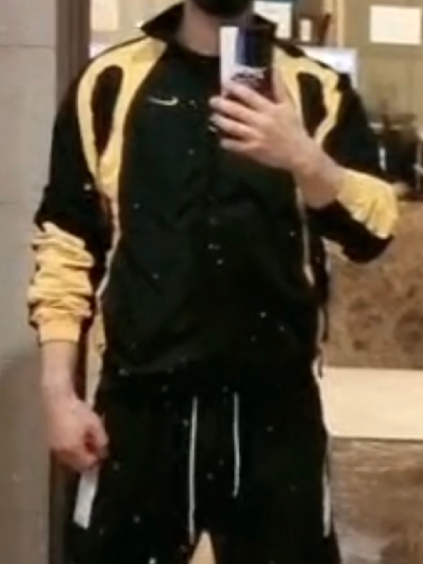 Nike x Drake Nocta Essential Track Jacket - Asia, Nike x Drake Nocta Essential Track Jacket - US/EU 착용 스타일 - 3