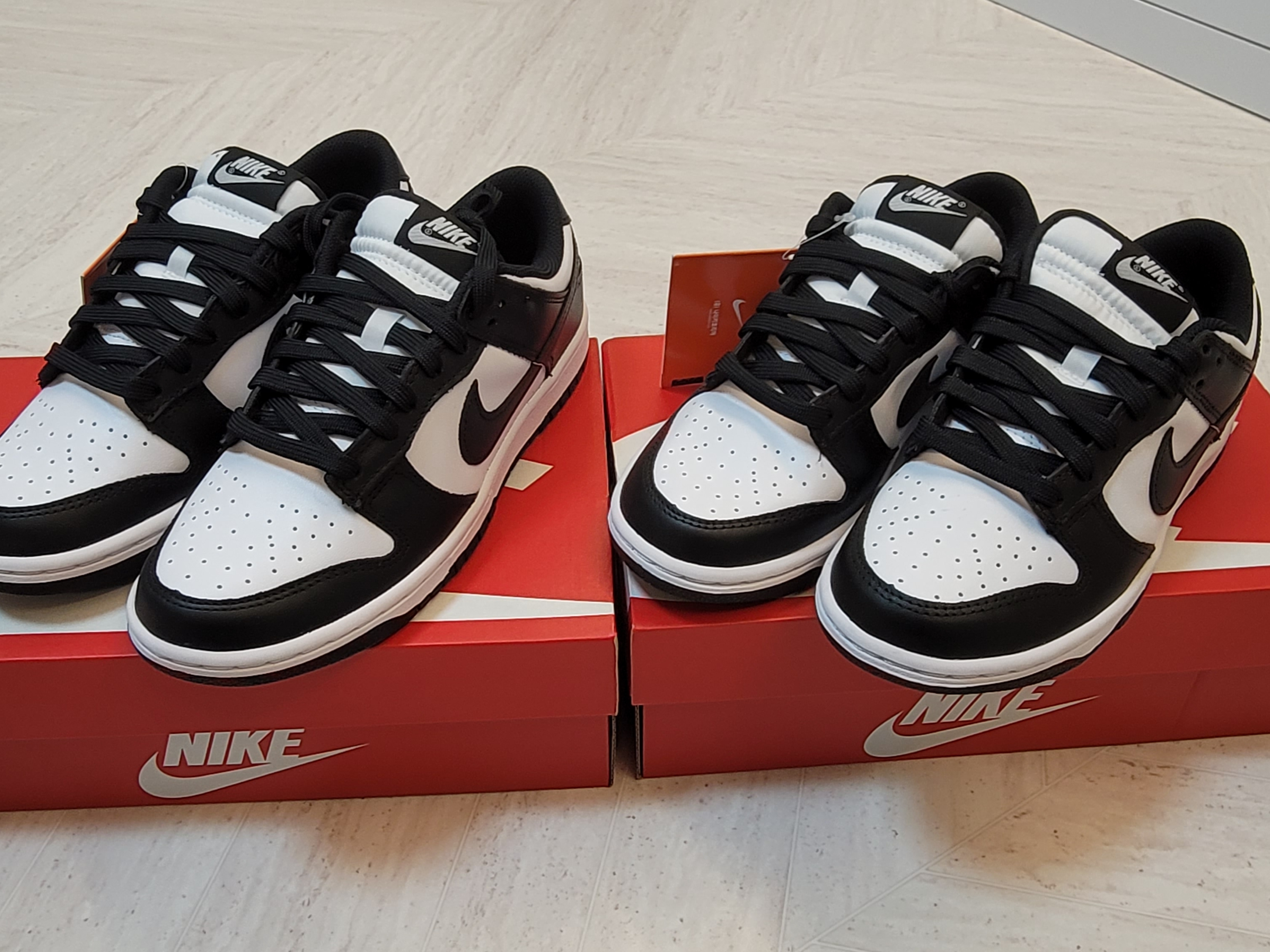 (W) Nike Dunk Low Black 착용 스타일