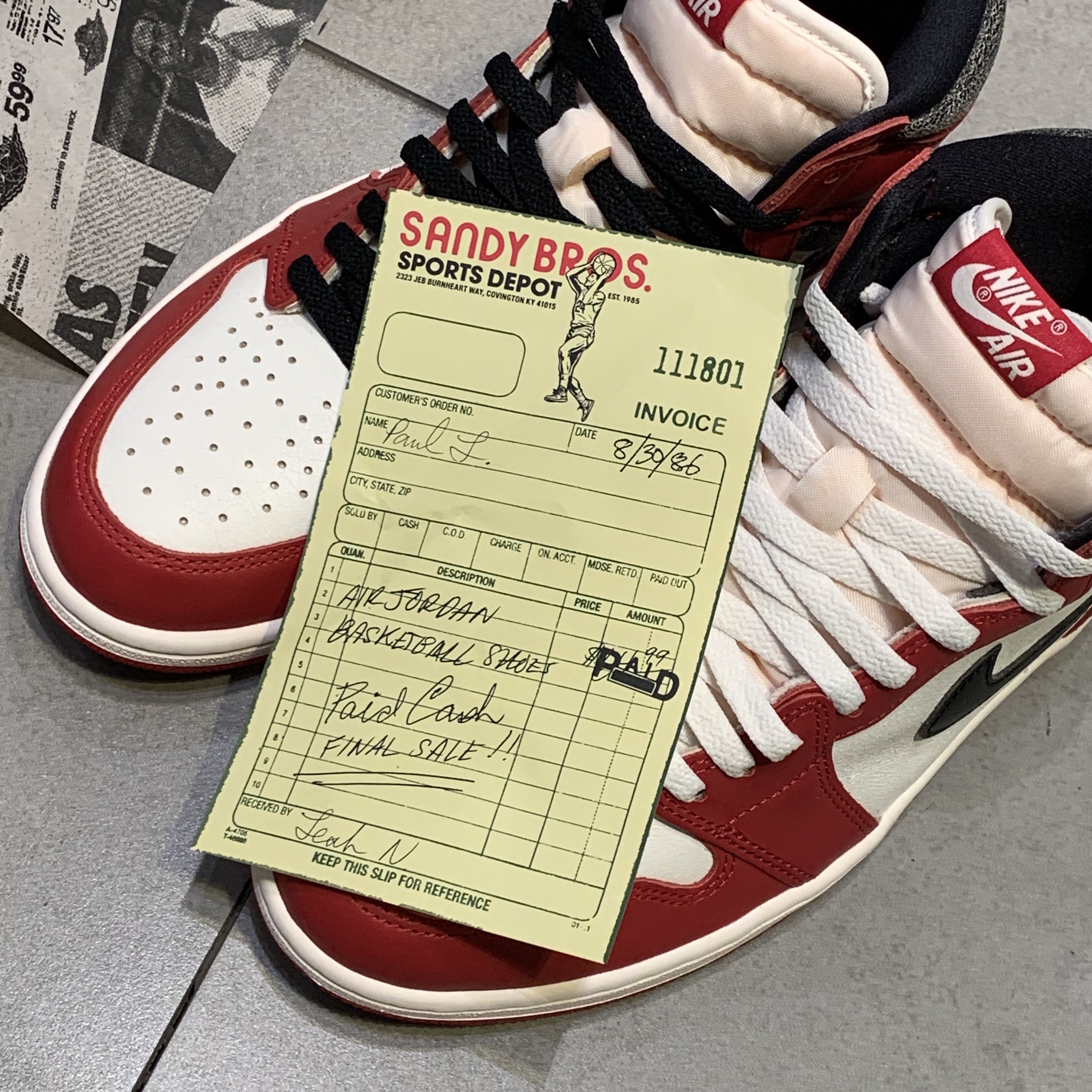 Jordan 1 Retro High OG Chicago 2022 착용 스타일 - 2